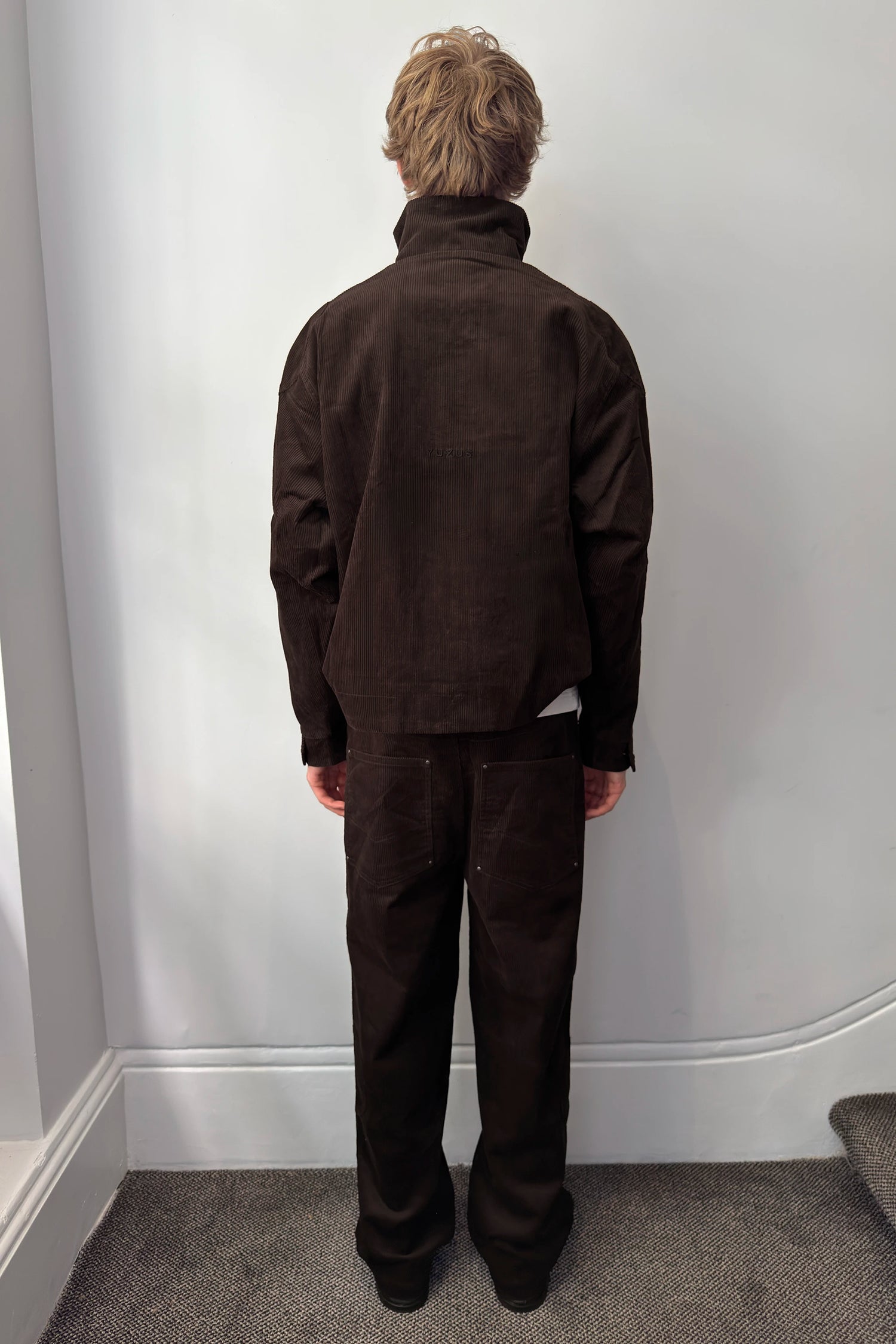 CHELSEA CORDUROY PANTS BROWN