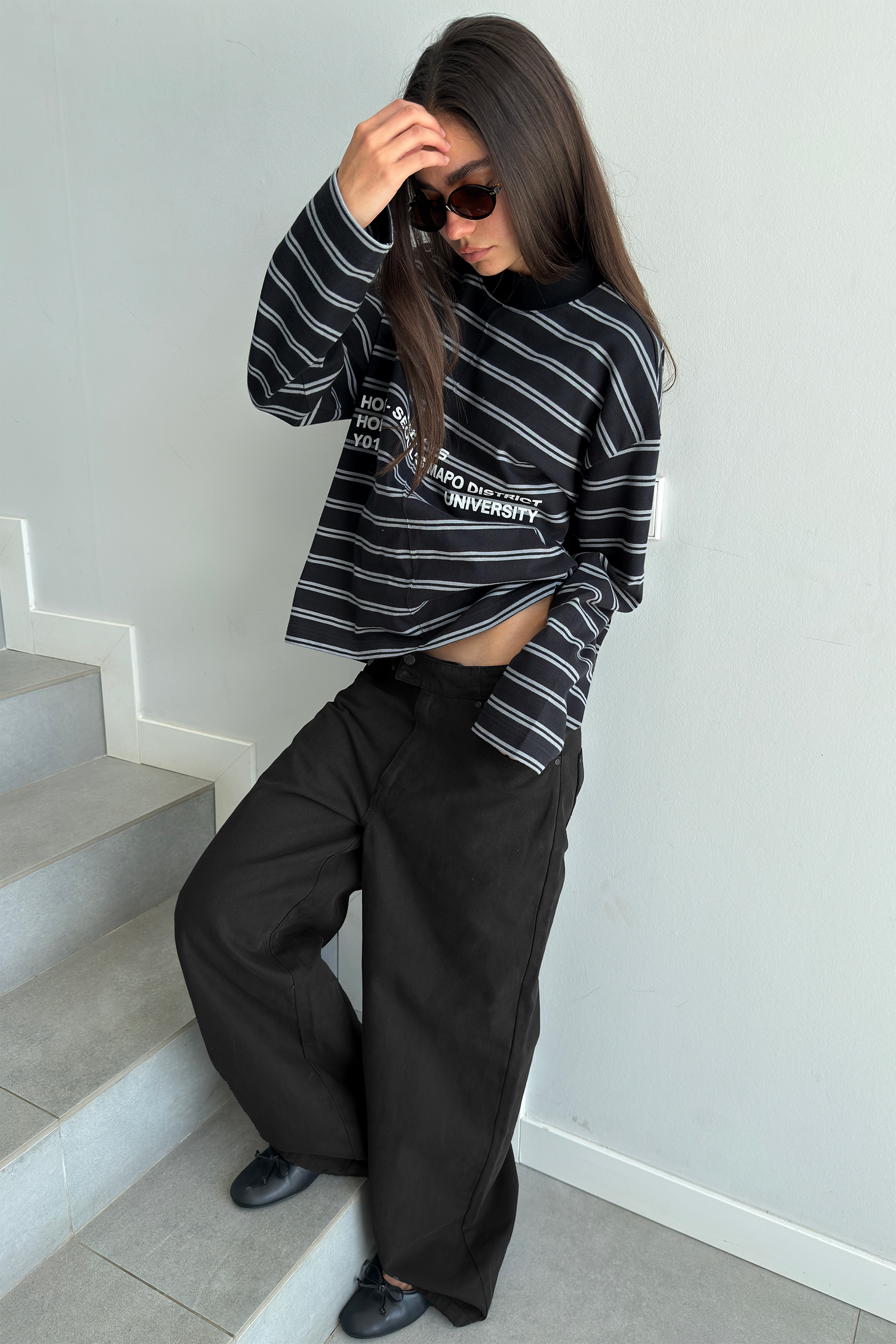 CRATER "HONGDAE" LONGSLEEVE GREY