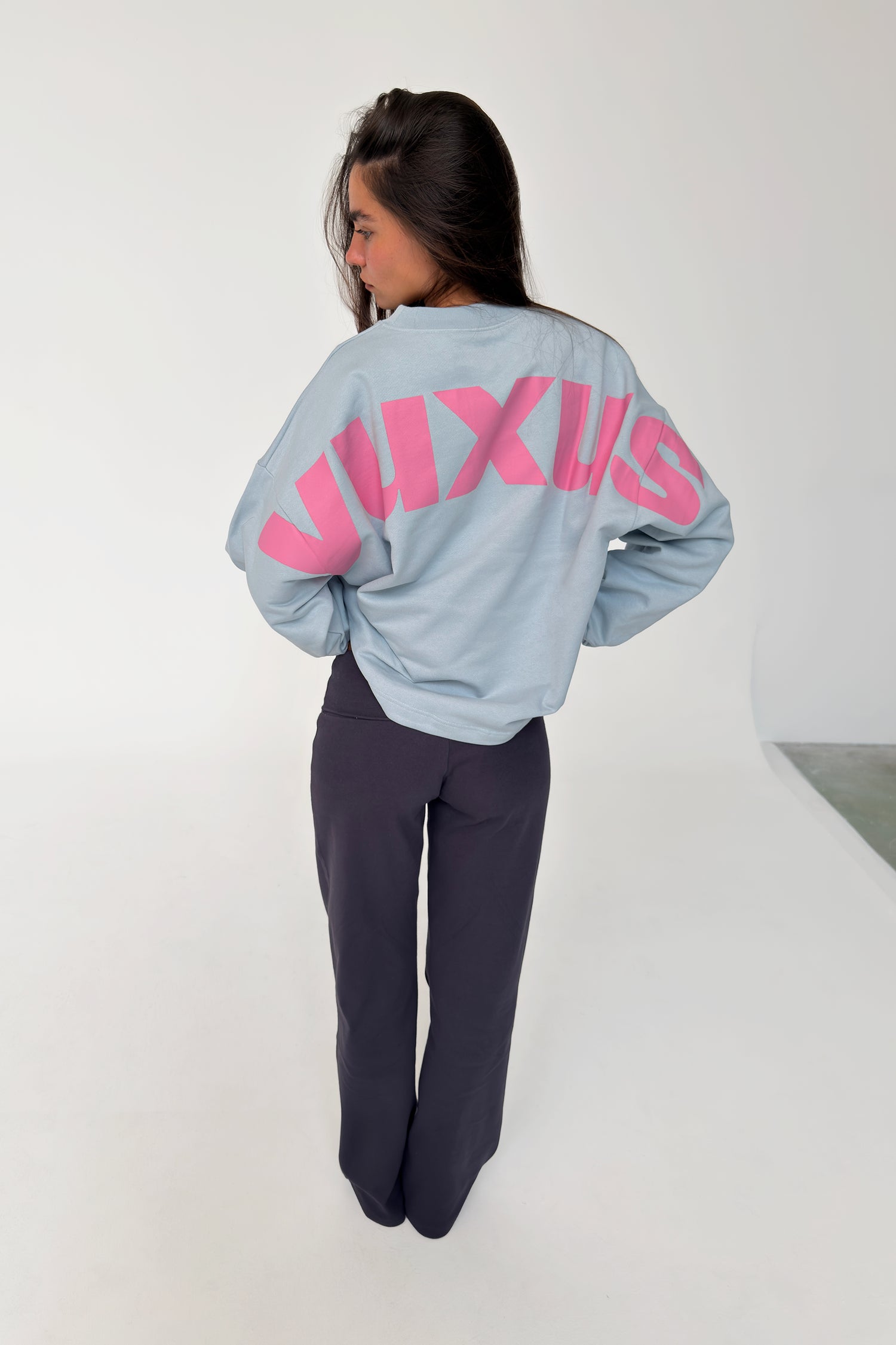 TANG "LOWERCASE" CREWNECK LIGHT BLUE