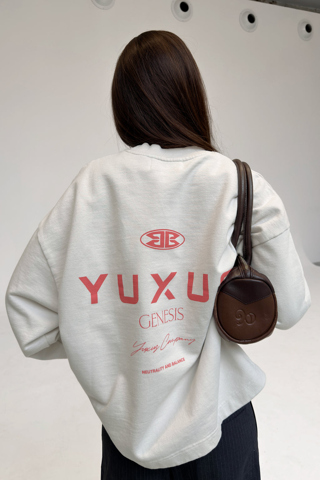 LASER "GENESIS" CREWNECK
