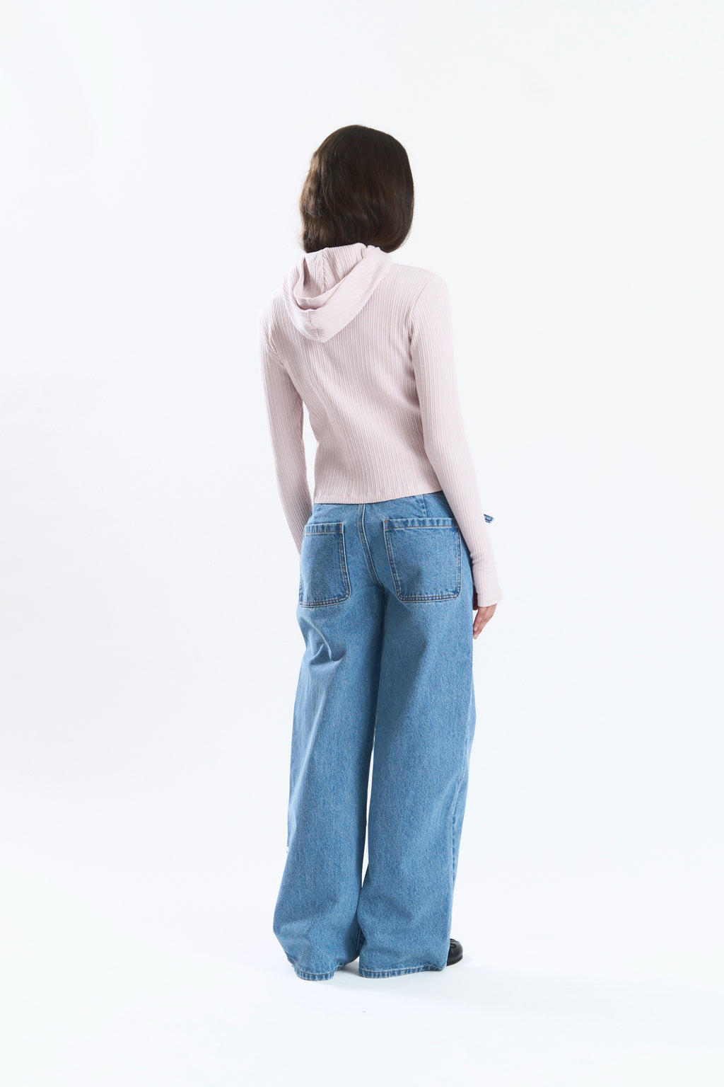 GREIGE HOODIE PINK