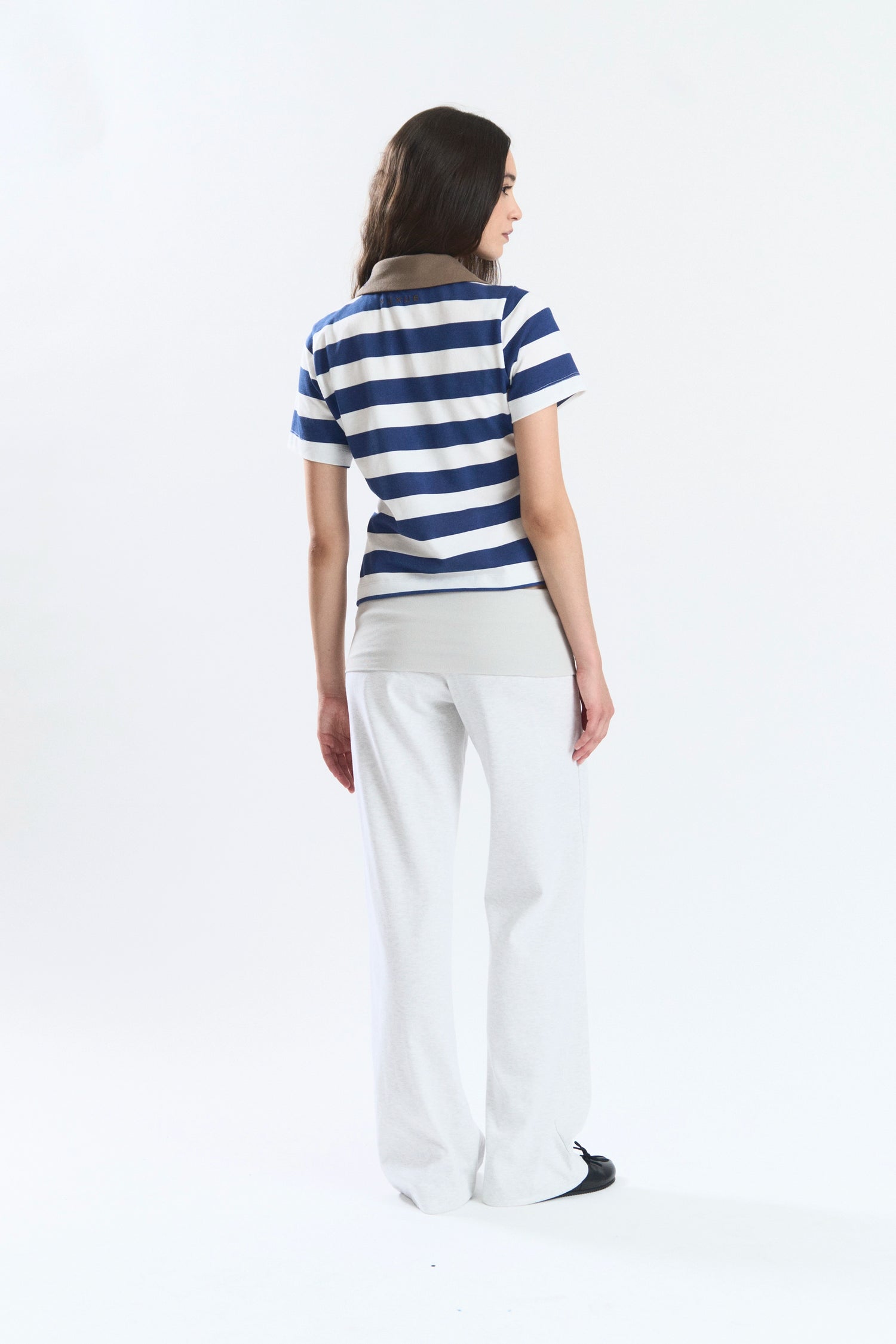 MAIZE POLO STRIPES BLUE