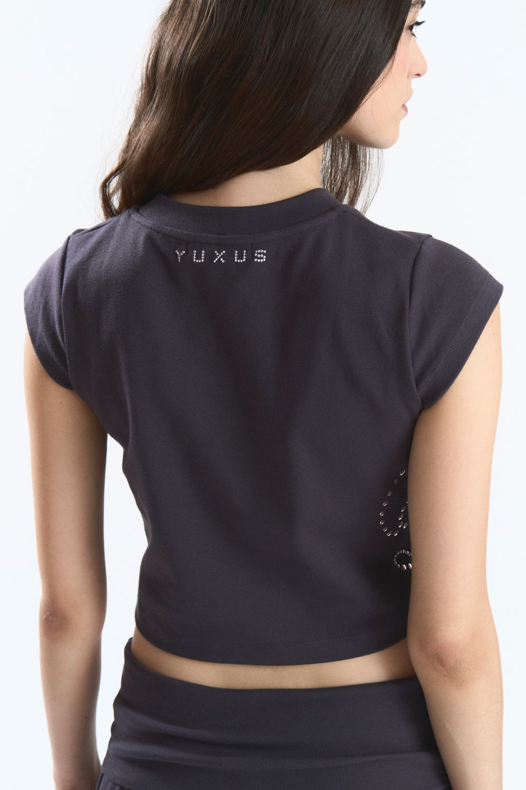 GLOW TOP DARK GREY