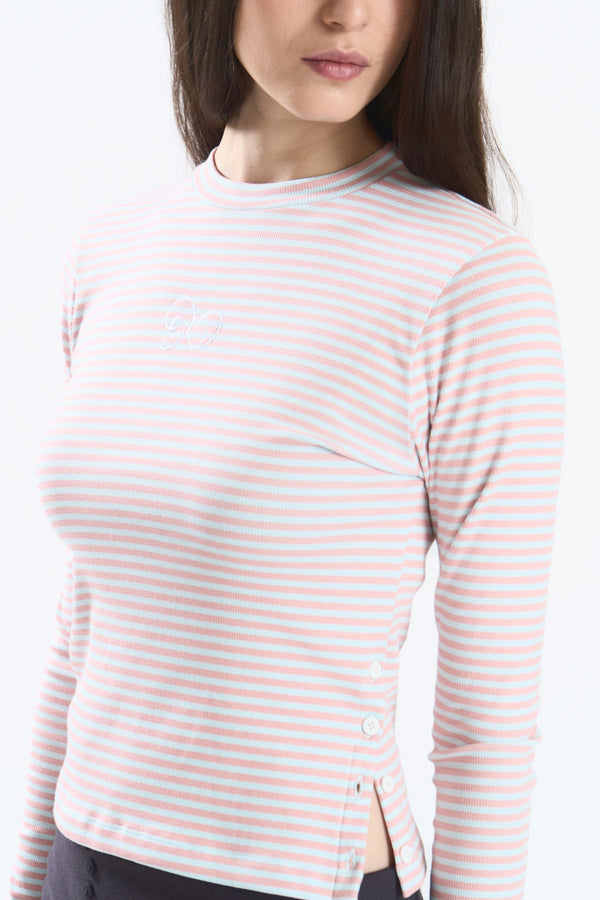 MAISON LONGSLEEVE STRIPES PINK