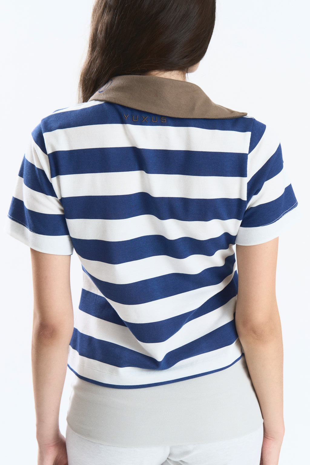 MAIZE POLO STRIPES BLUE