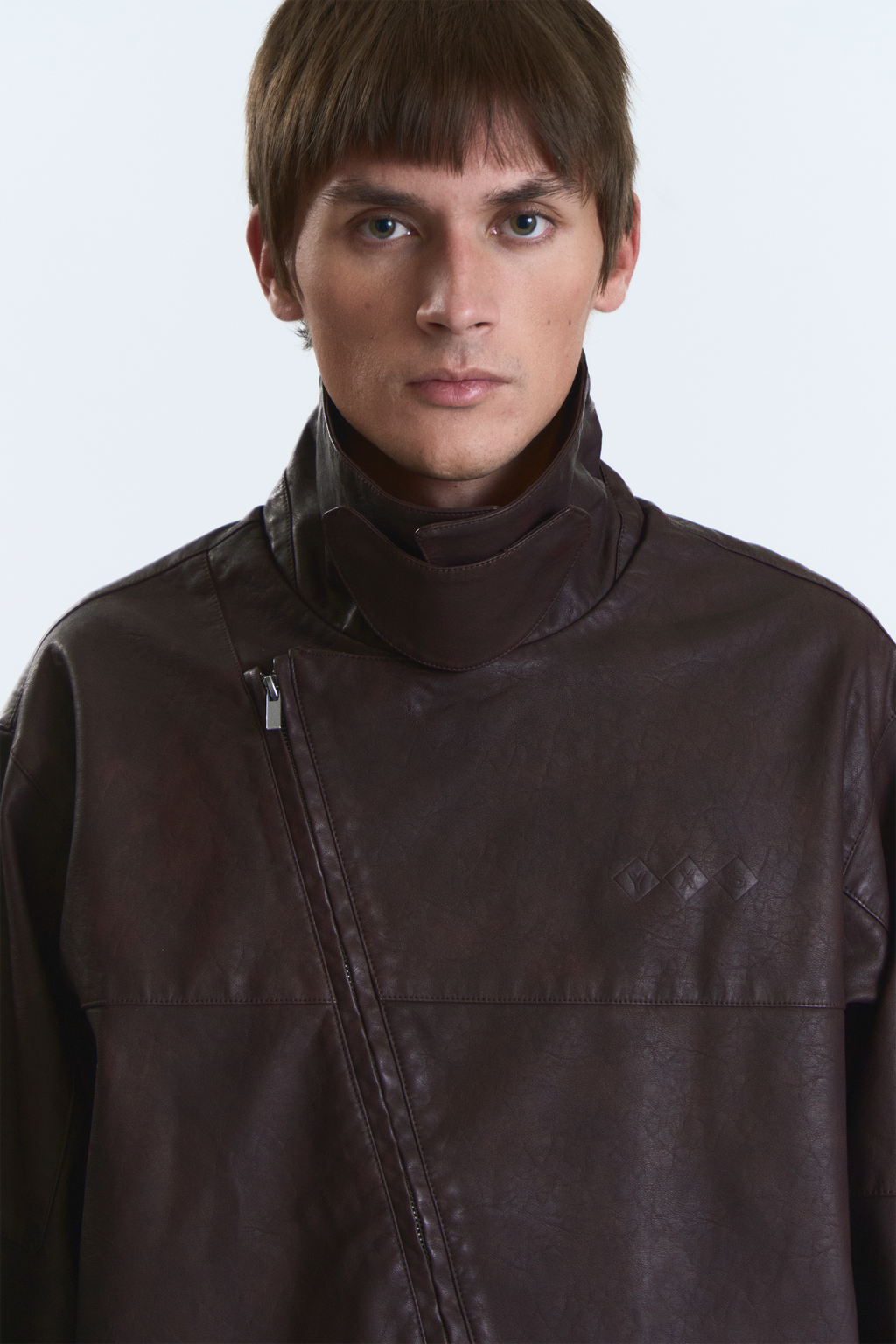 CHOCO "WINDY" PU LEATHER JACKET