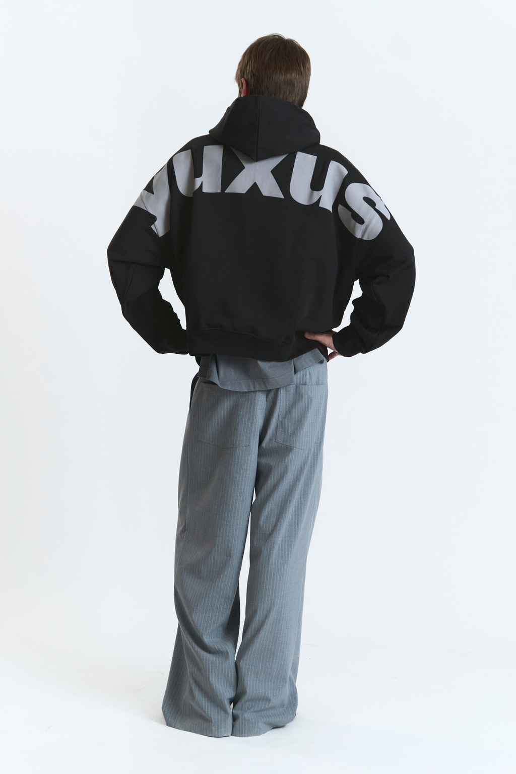 EDGE "LOWERCASE" HOODIE BLACK