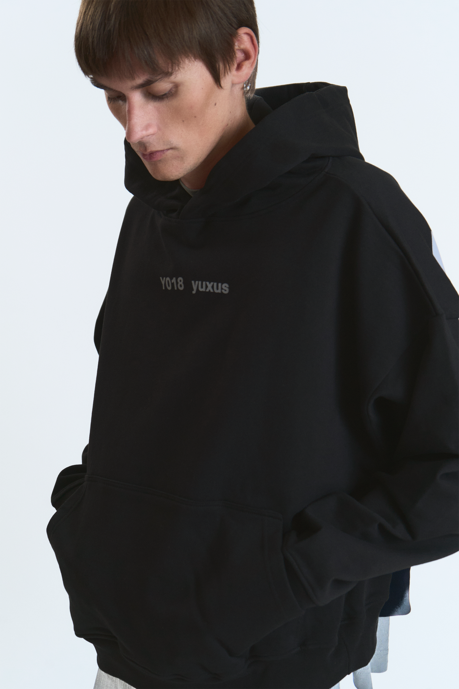 EDGE "LOWERCASE" HOODIE BLACK