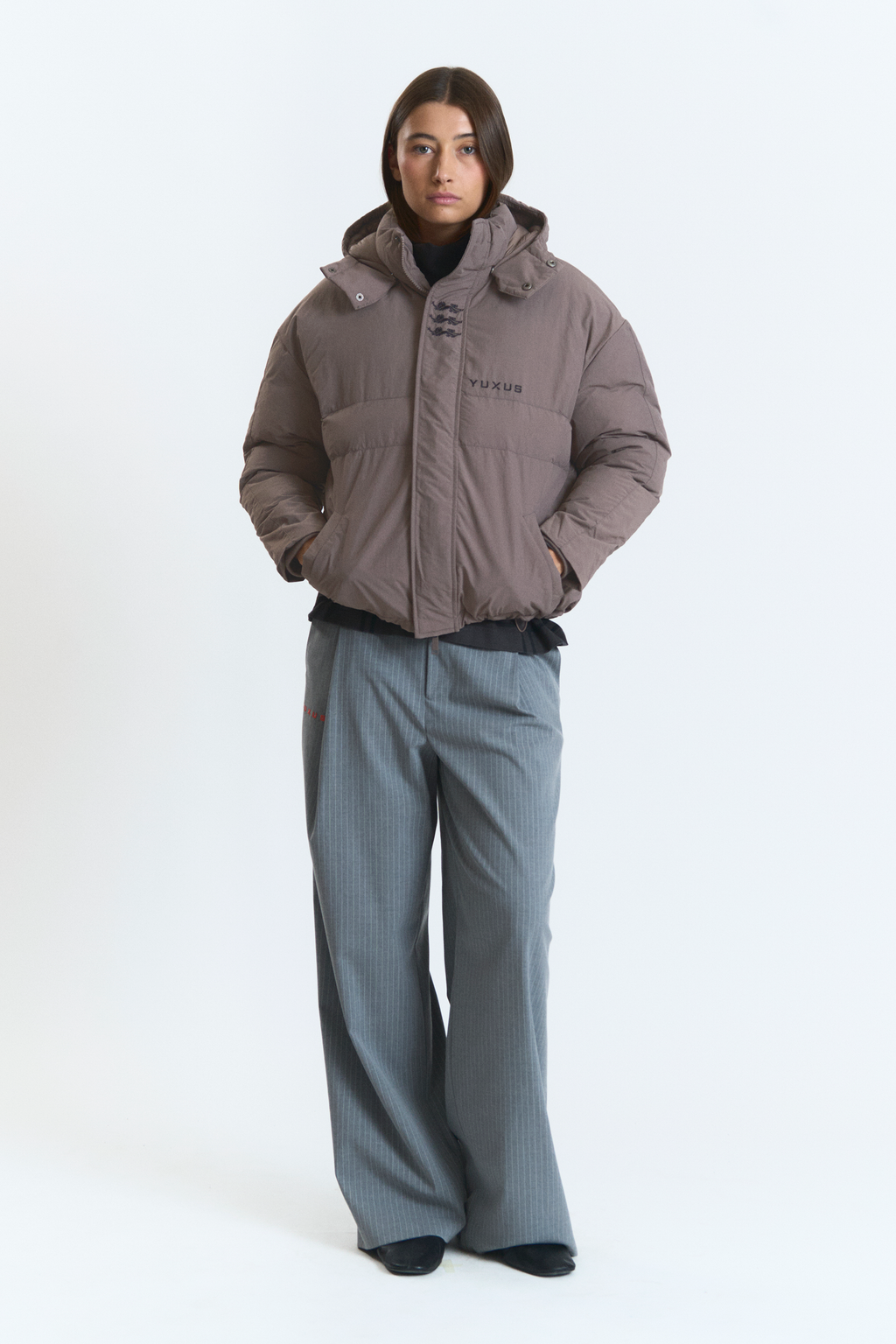 SNAP PUFFER BROWN