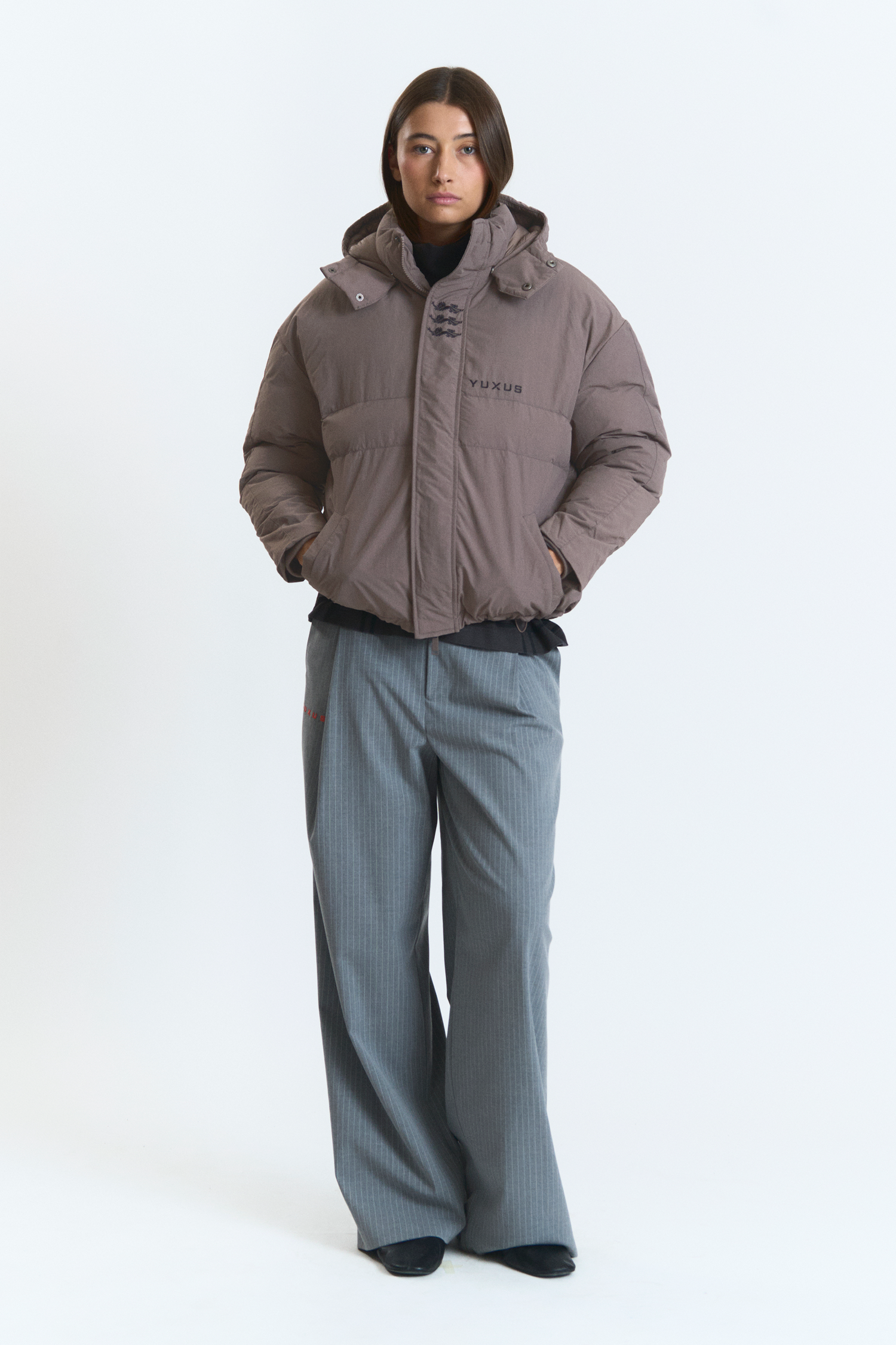 SNAP PUFFER BROWN