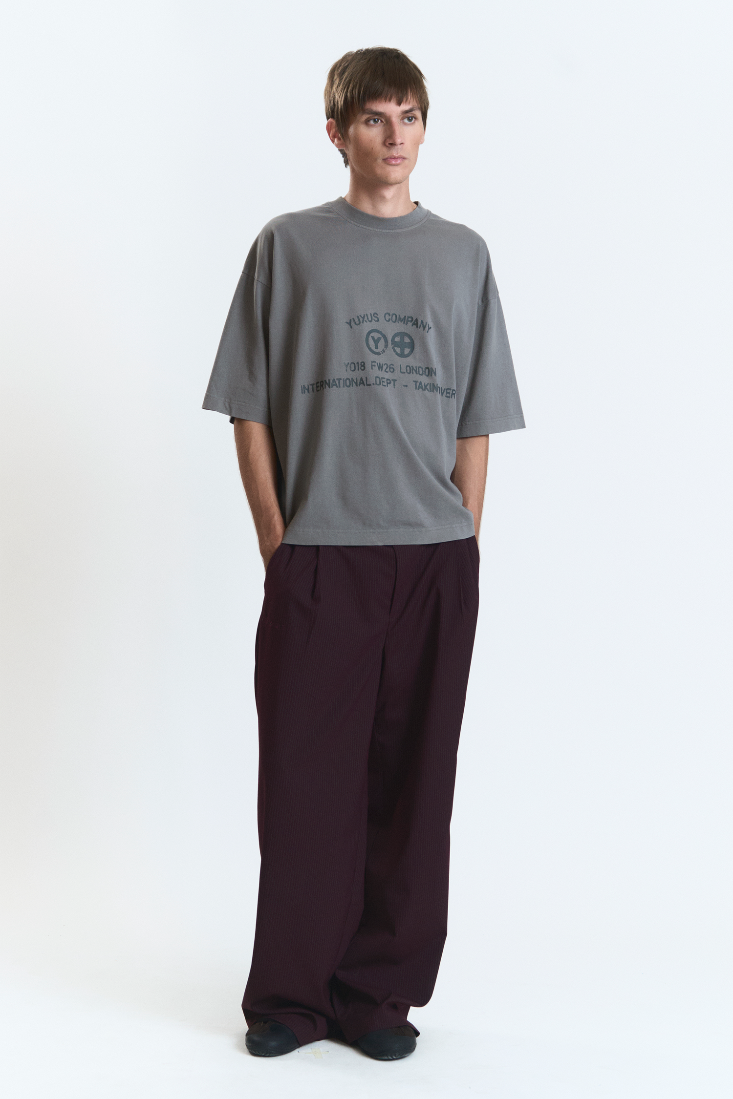 BRACE T-SHIRT DARK GREY