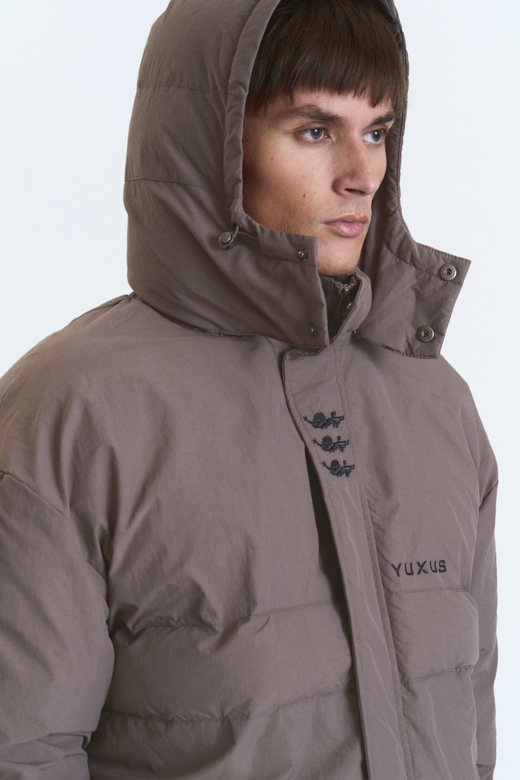 SNAP PUFFER BROWN