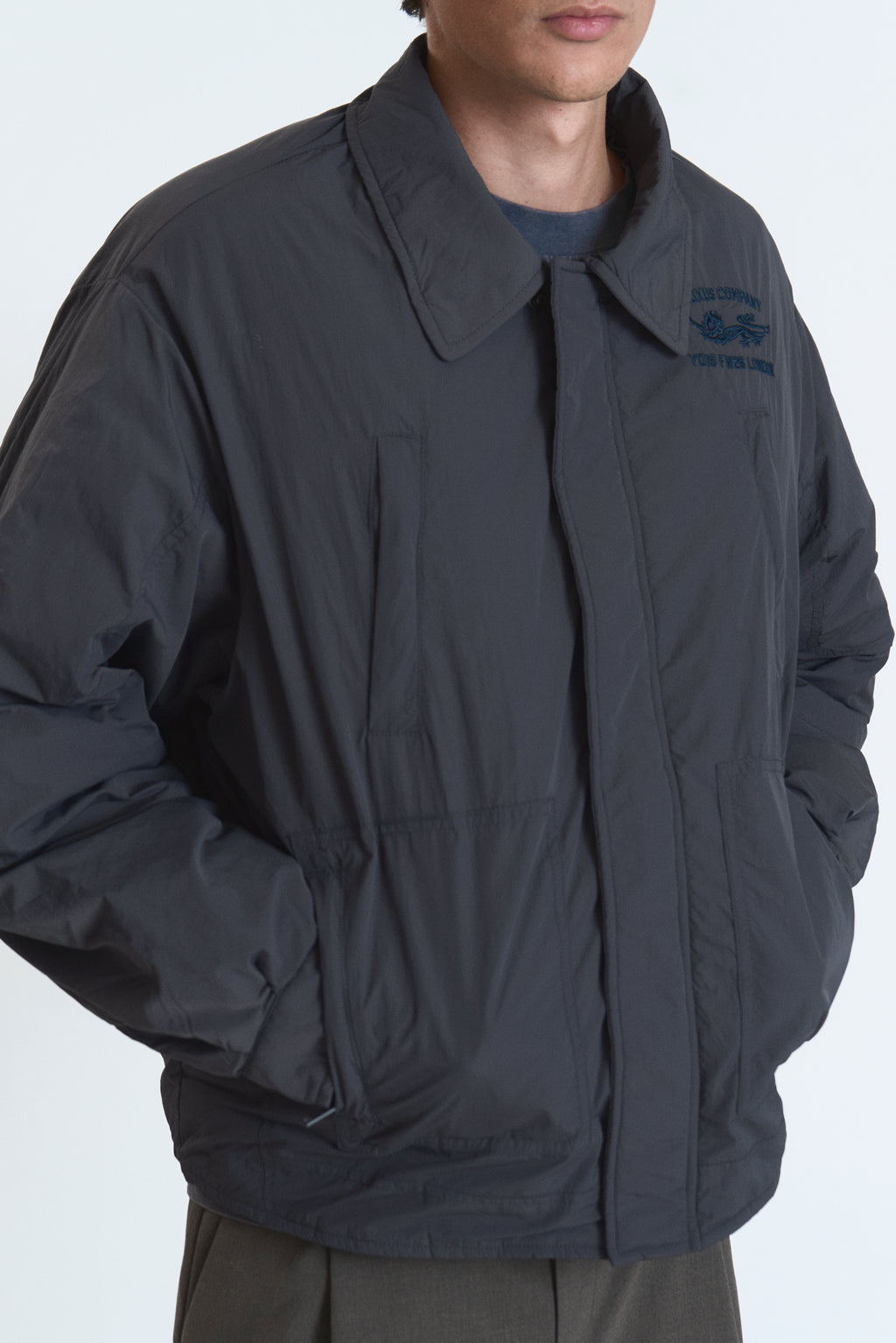 SHARP JACKET DARK GREY