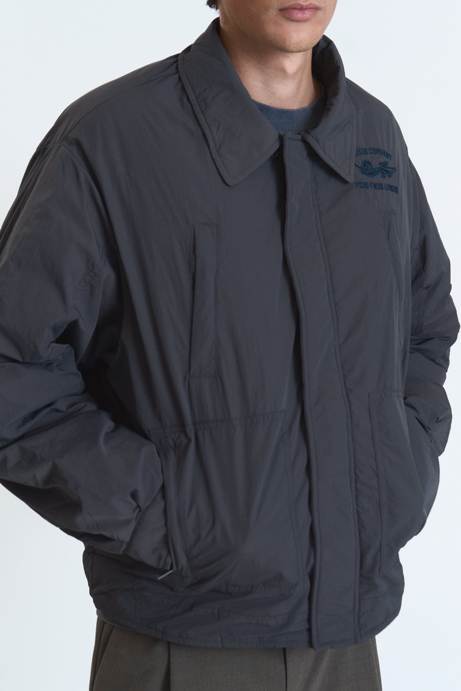 SHARP JACKET DARK GREY