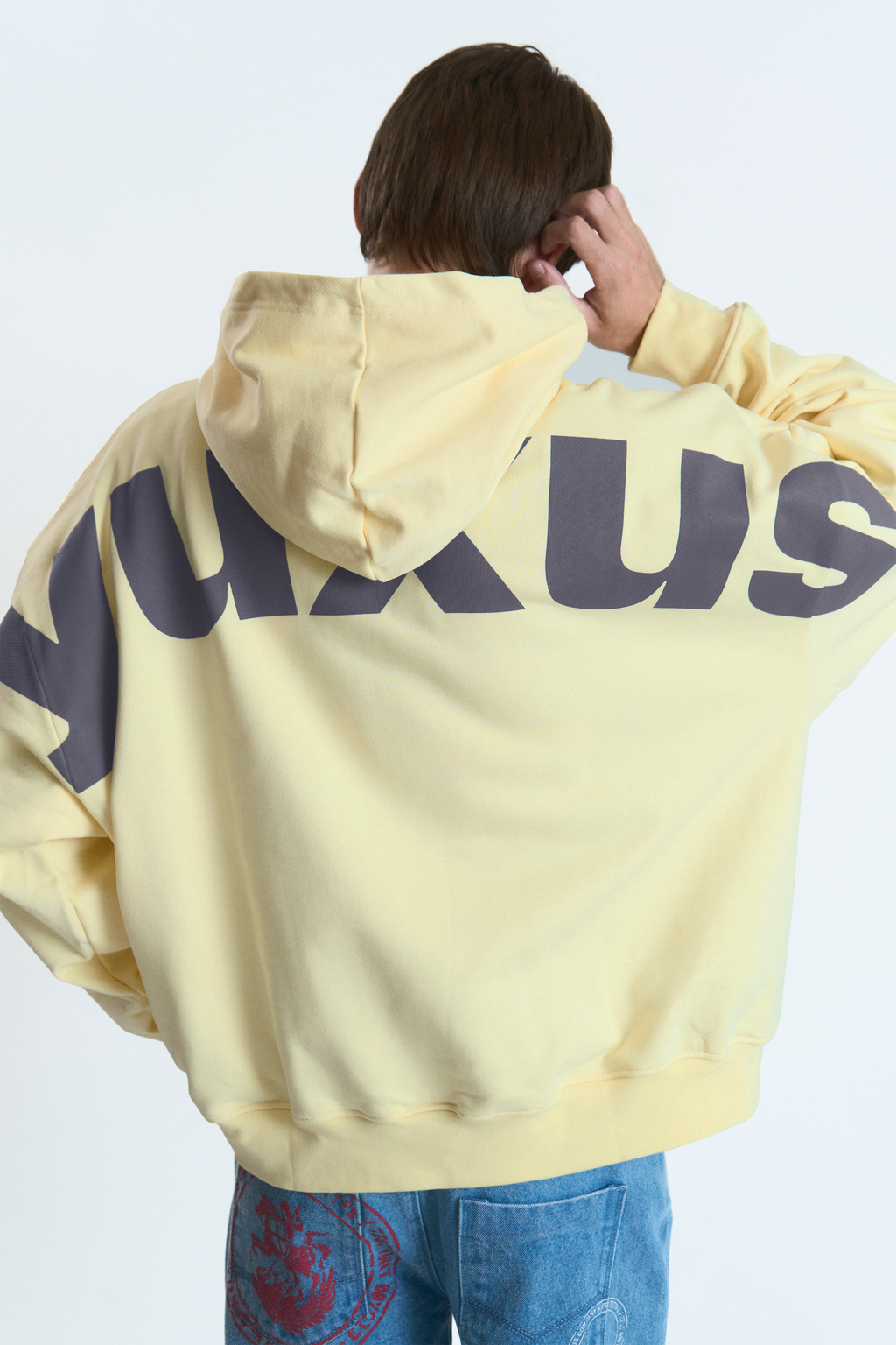 DENSE "LOWERCASE" HOODIE YELLOW