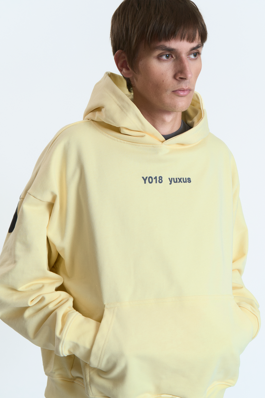 DENSE "LOWERCASE" HOODIE YELLOW