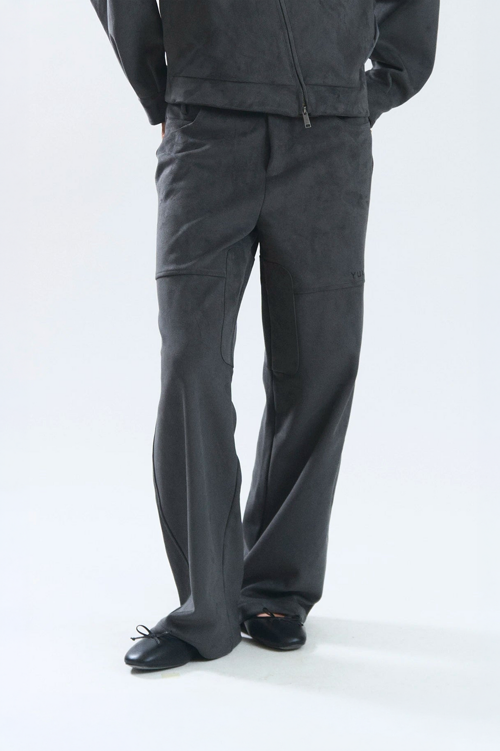 SOHO SUEDE PANTS GREY