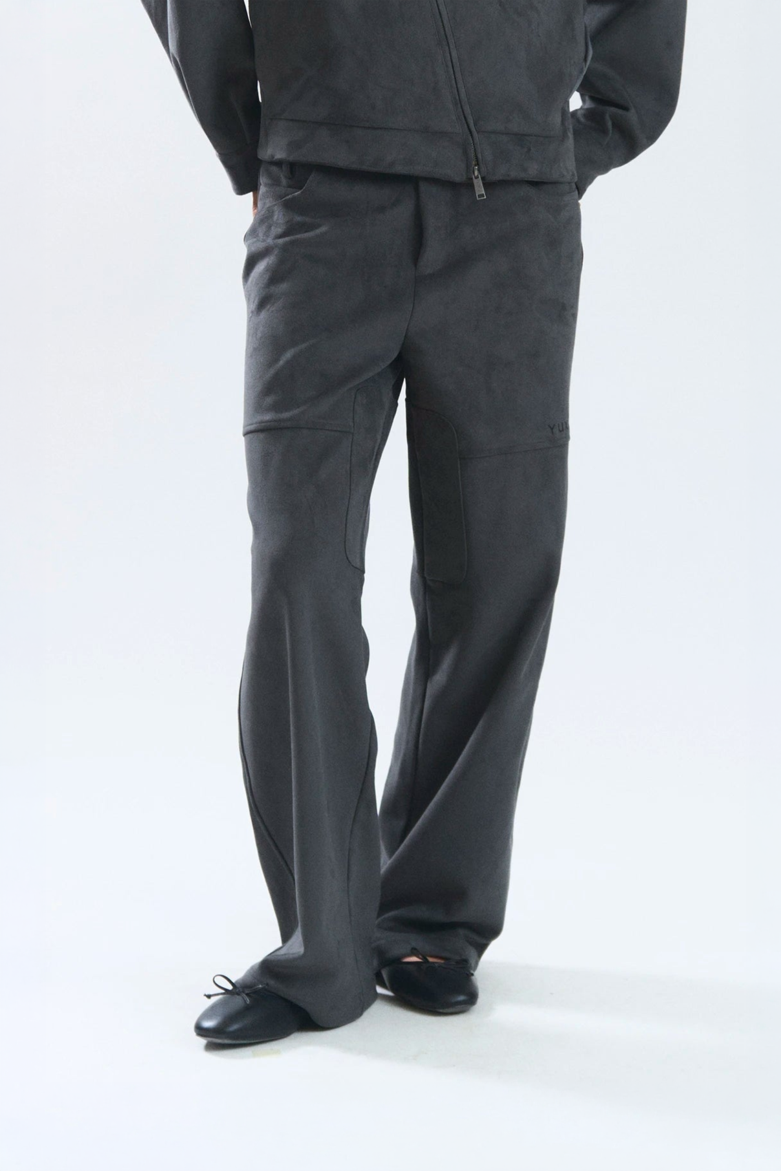 SOHO SUEDE PANTS GREY