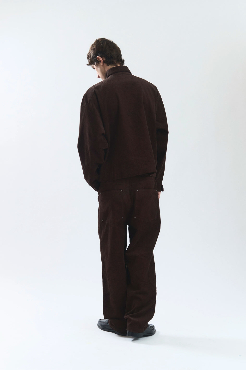 CHELSEA CORDUROY JACKET BROWN