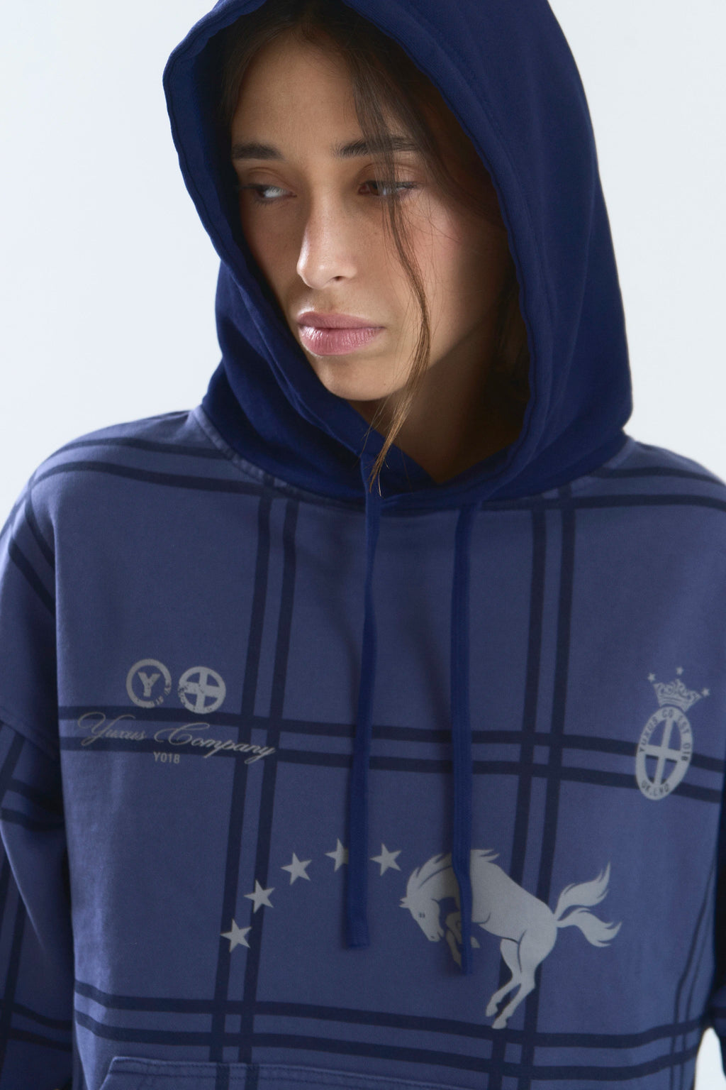 AUREN HOODIE BLUE