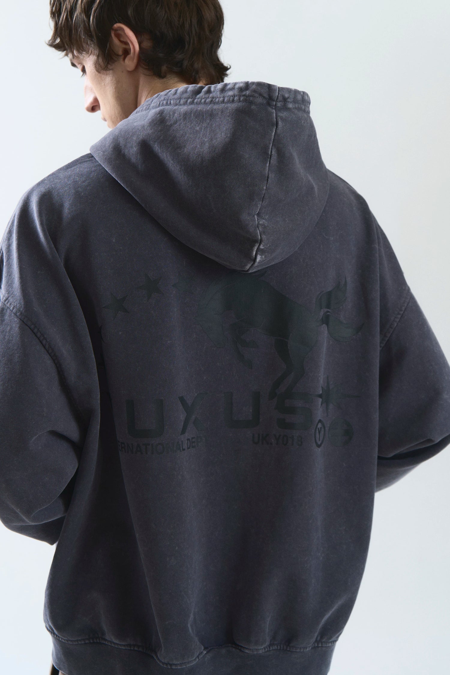 GUARD HOODIE DARK GREY