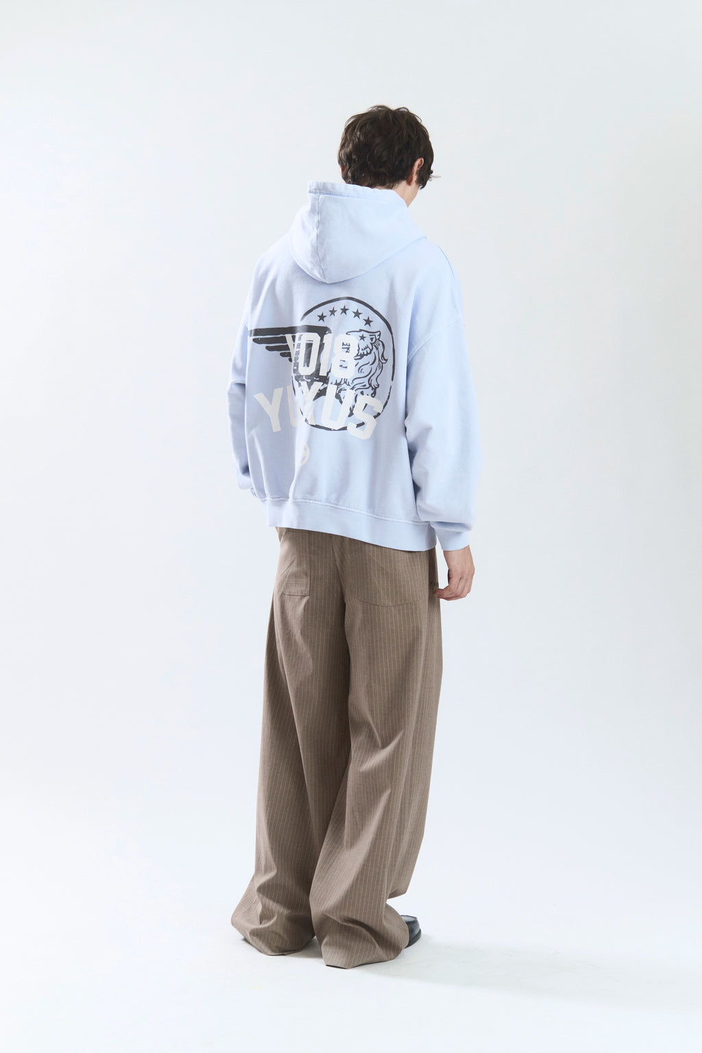GRIME HOODIE LIGHT BLUE