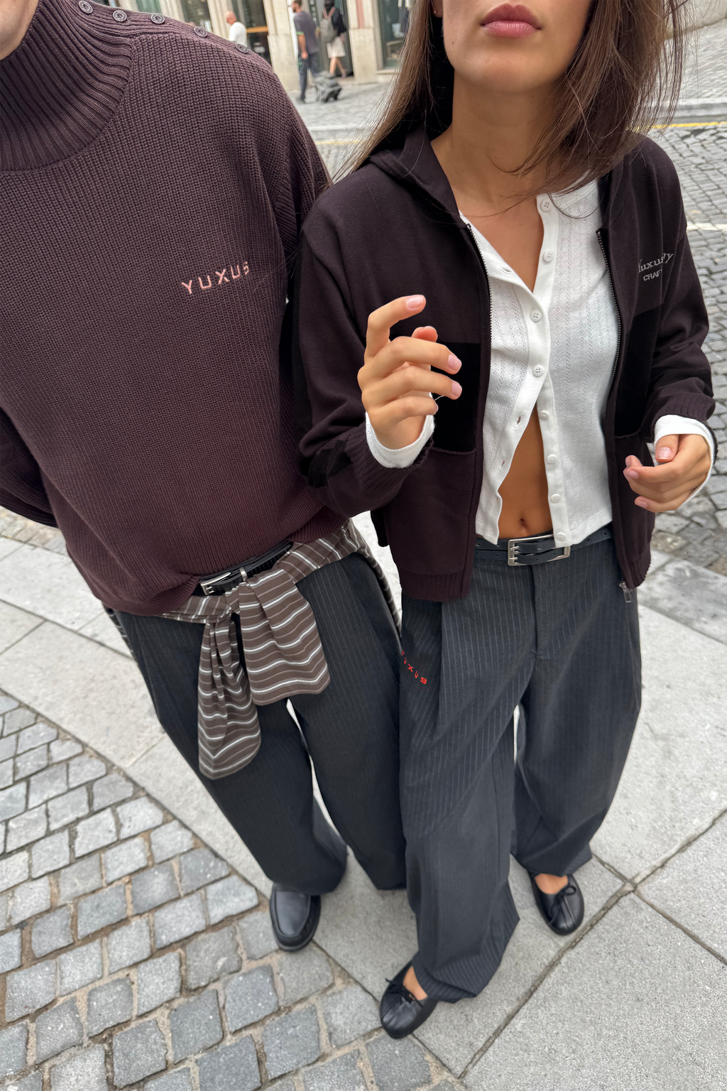 PARALLEL ZIP KNITWEAR