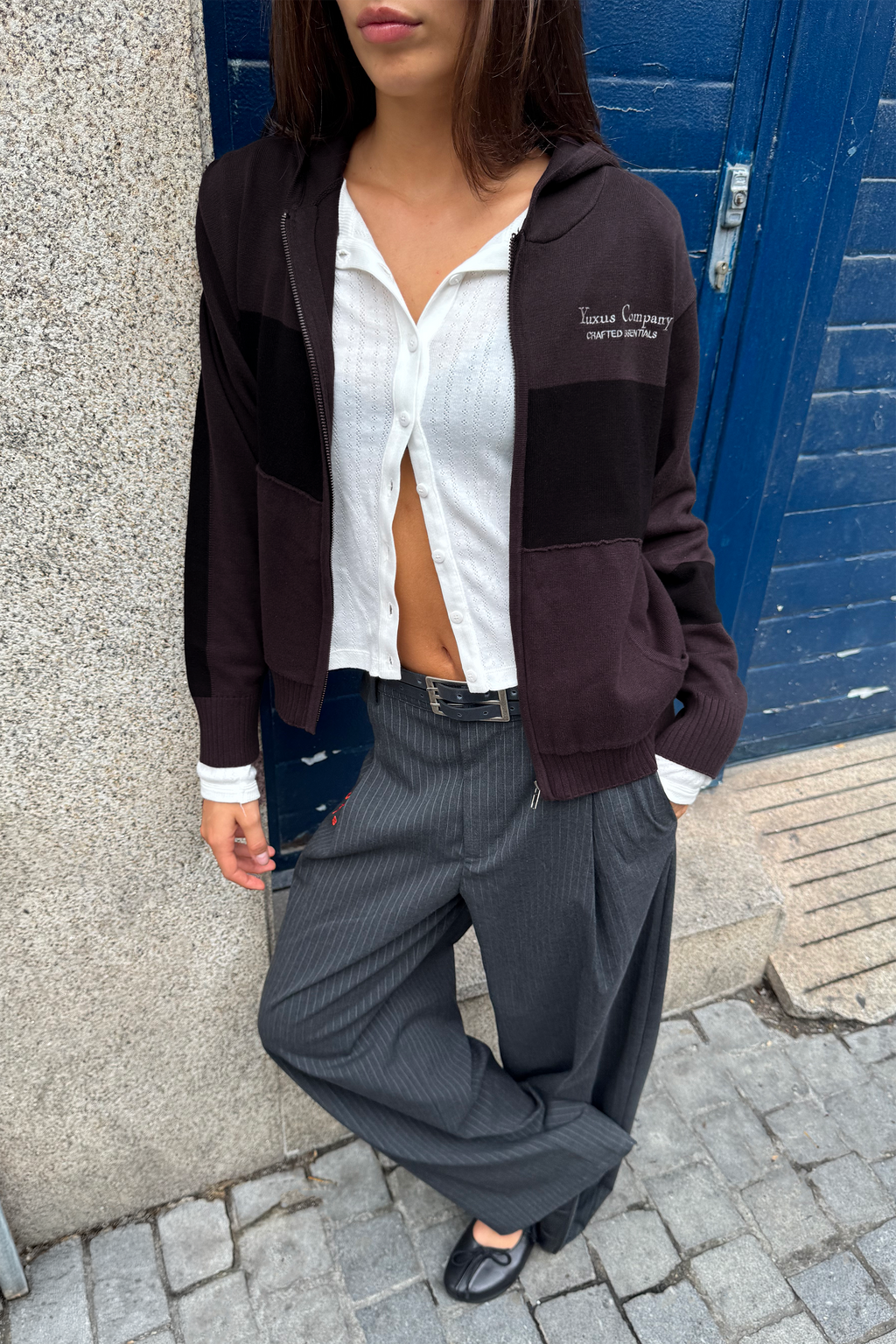 PARALLEL ZIP KNITWEAR