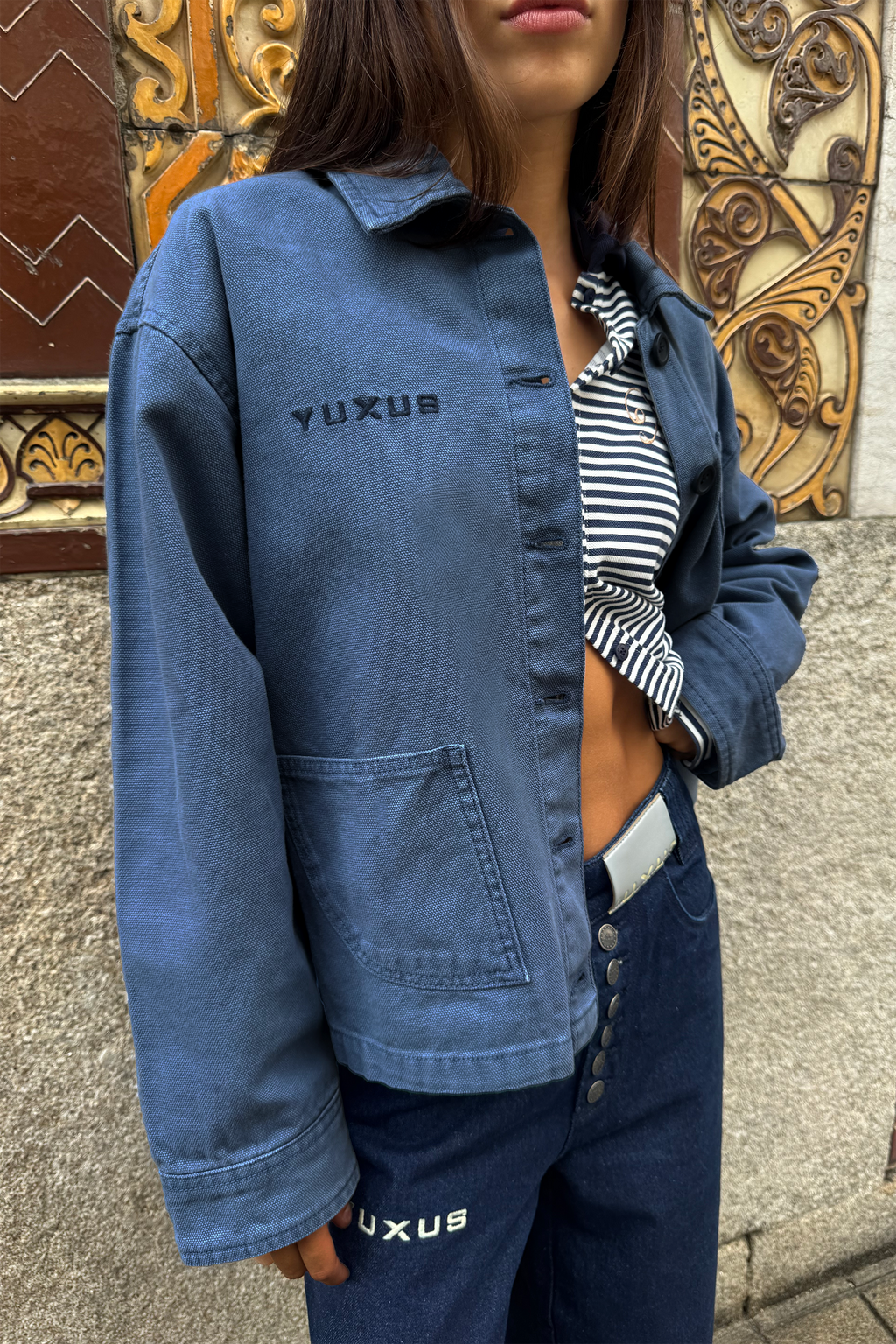 FORM OVERSHIRT BLUE