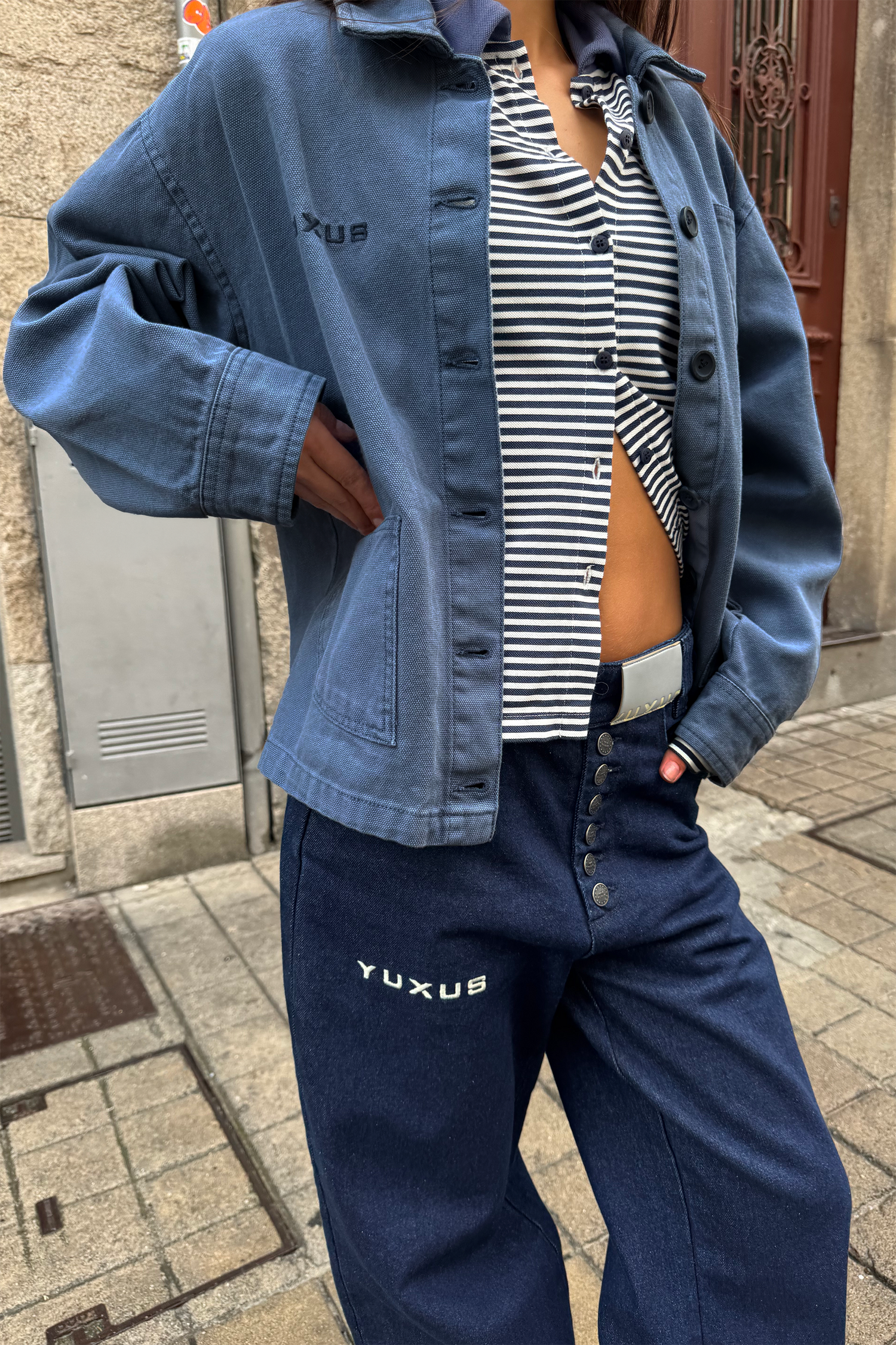 FORM OVERSHIRT BLUE