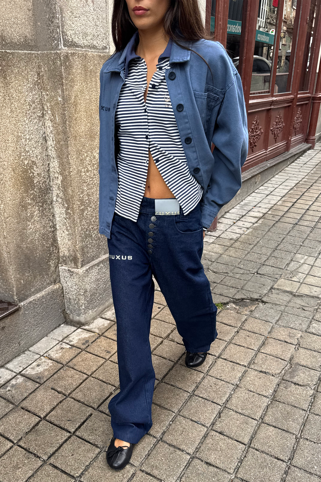 FORM OVERSHIRT BLUE