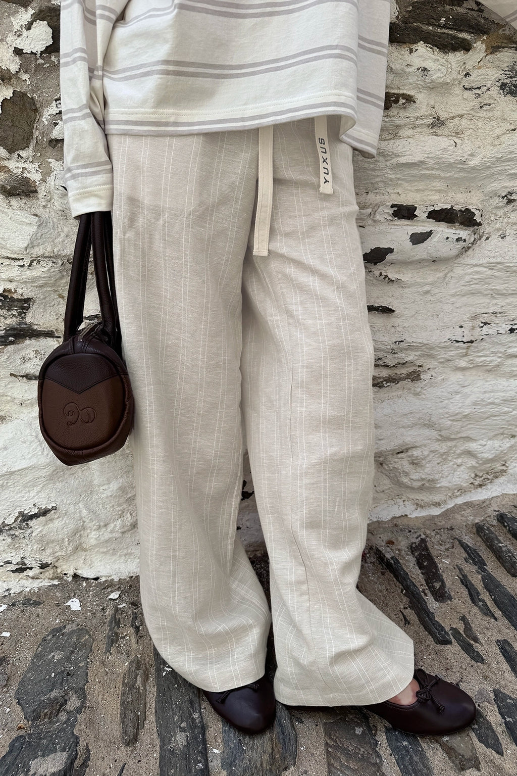 TAWNY "LINEN" PANTS