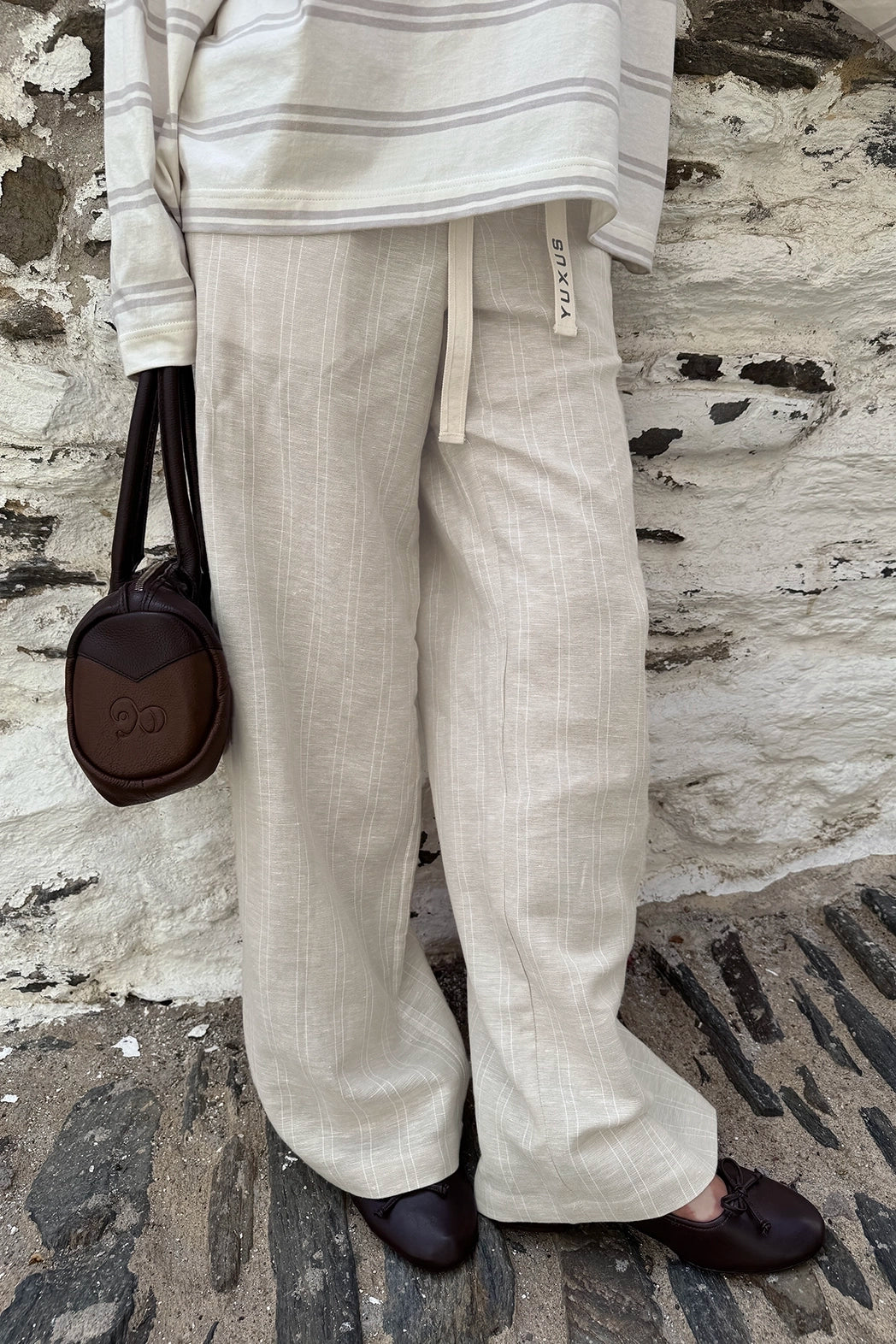 TAWNY "LINEN" PANTS