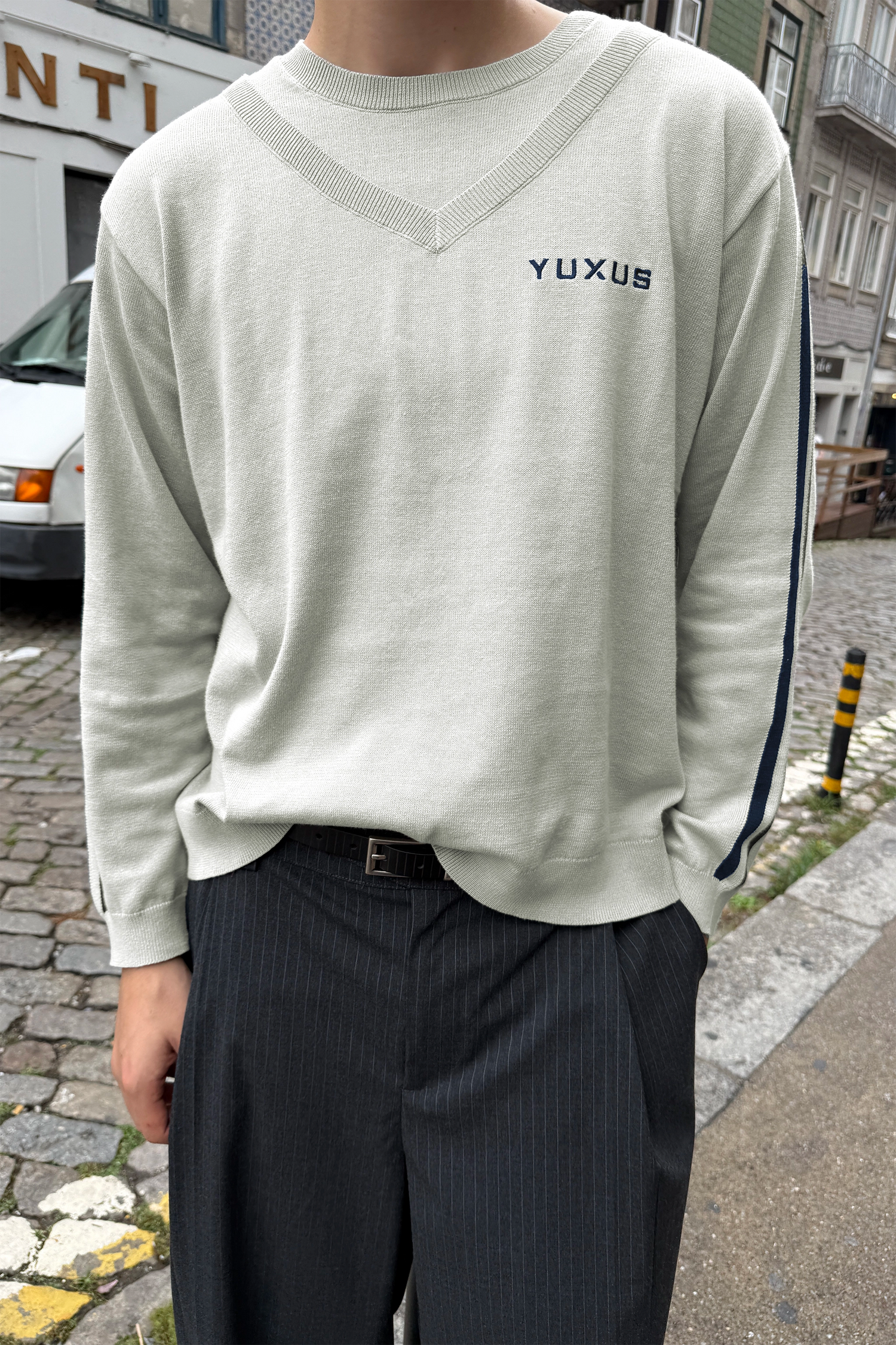 LAYER KNITWEAR GREY