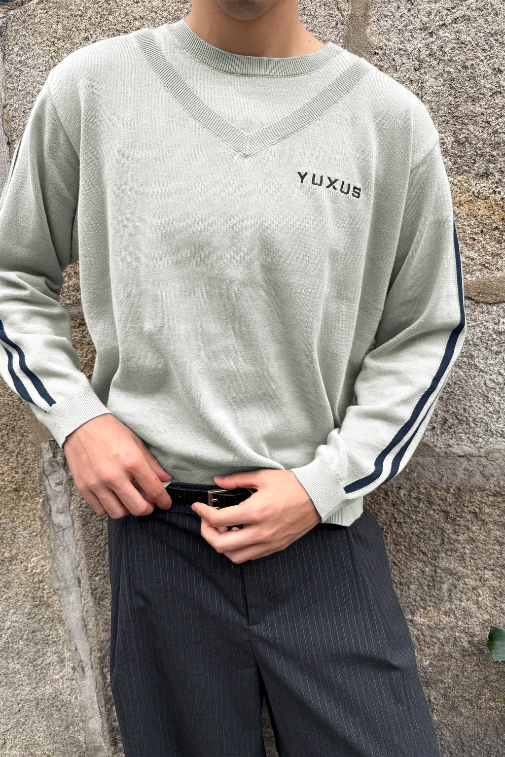 LAYER KNITWEAR GREY