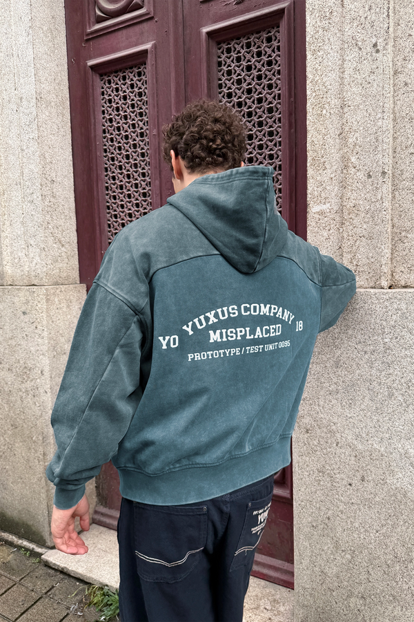 HALVIA HOODIE GREEN