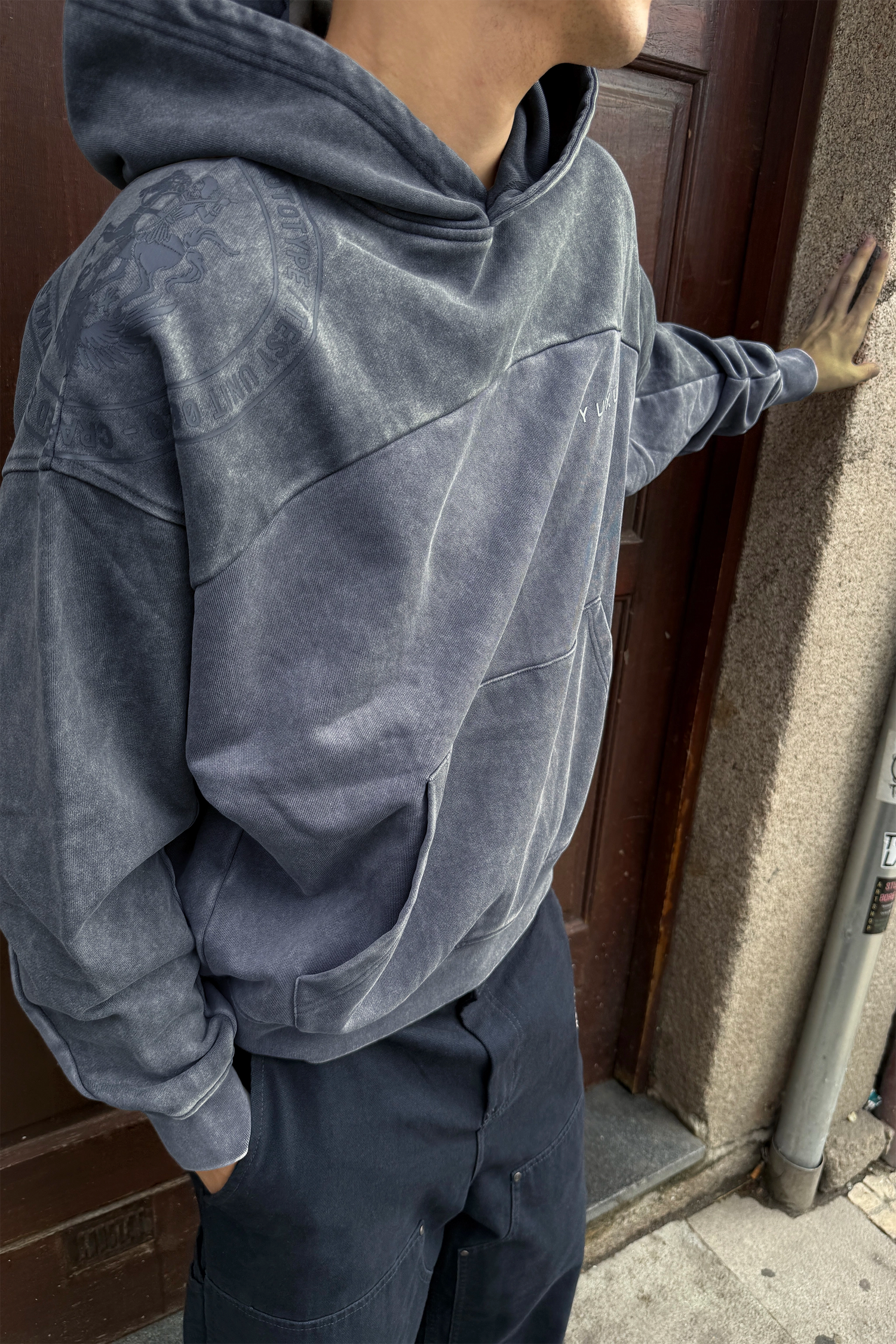 FRAGMENT HOODIE GREY