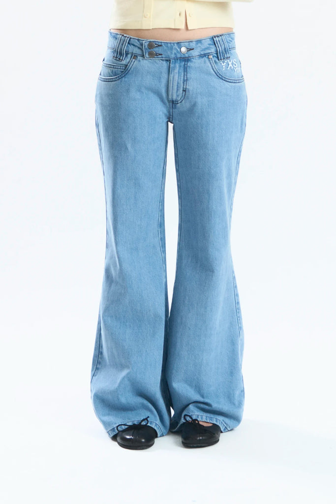 SELV "LATE HOURS" PANTS LIGHT BLUE