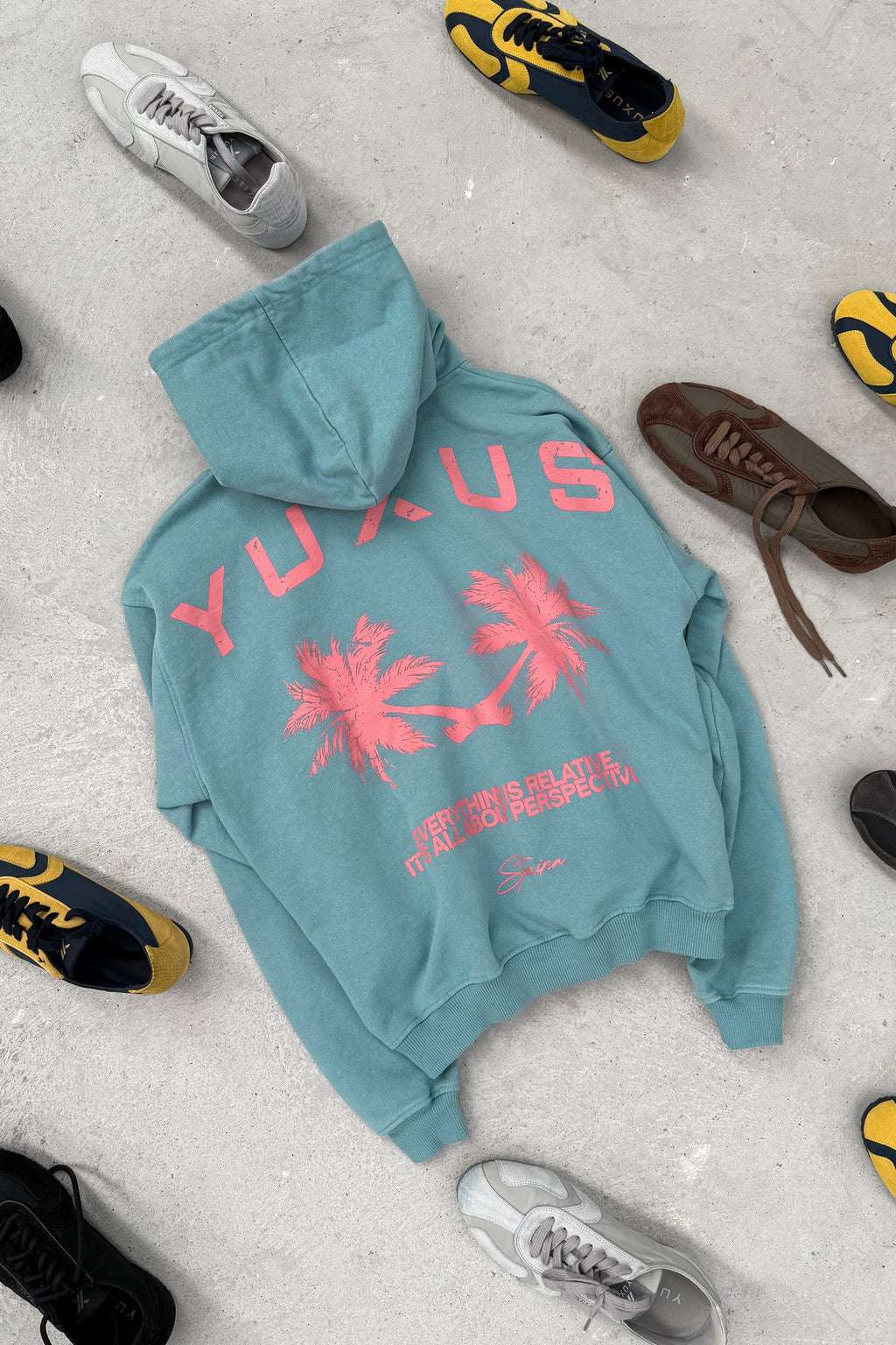 LACE "STAMINA" HOODIE