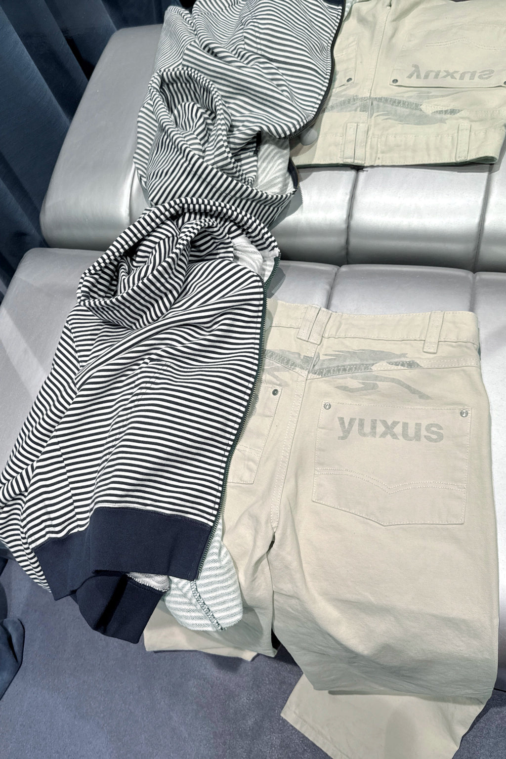 WASH "LOWERCASE" PANTS BEIGE