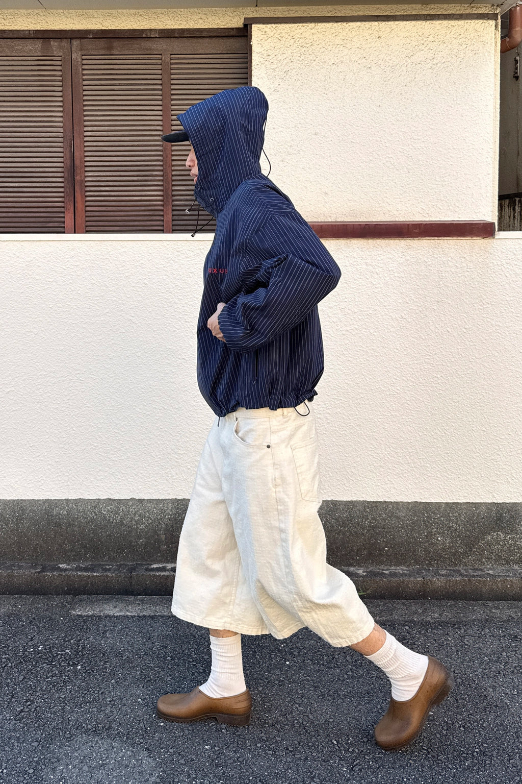 CHECK WINDSTOPPER BLUE