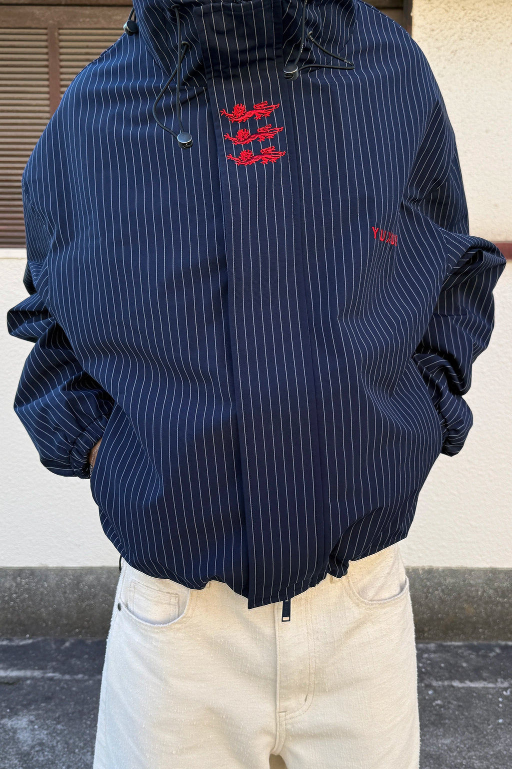 CHECK WINDSTOPPER BLUE