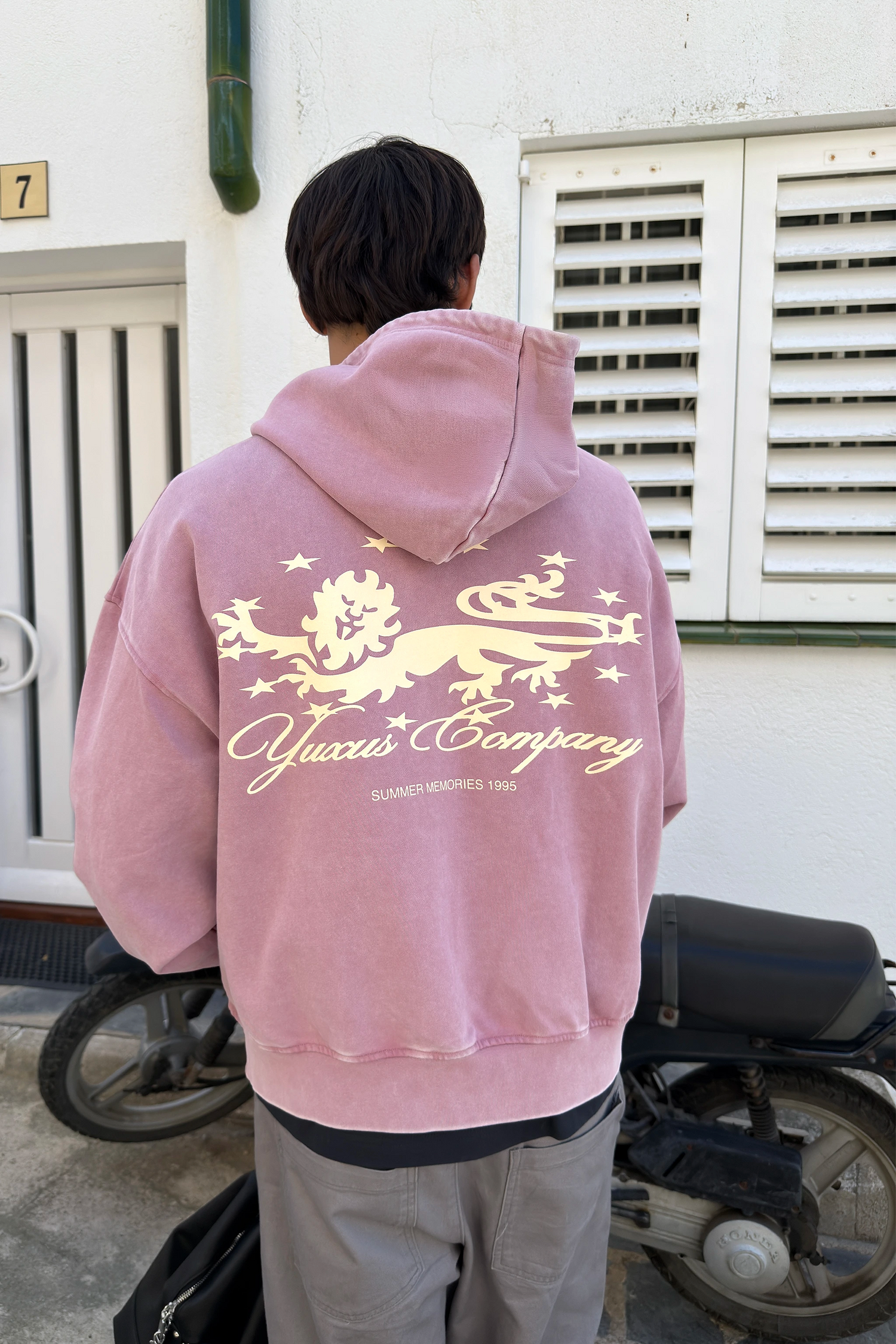 OXID "MEMORIES" HOODIE ROSE