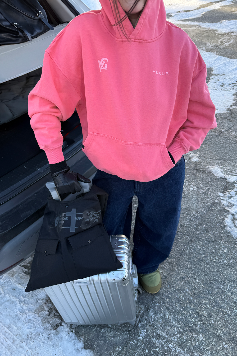 MAGENTA "VANGUARD" HOODIE