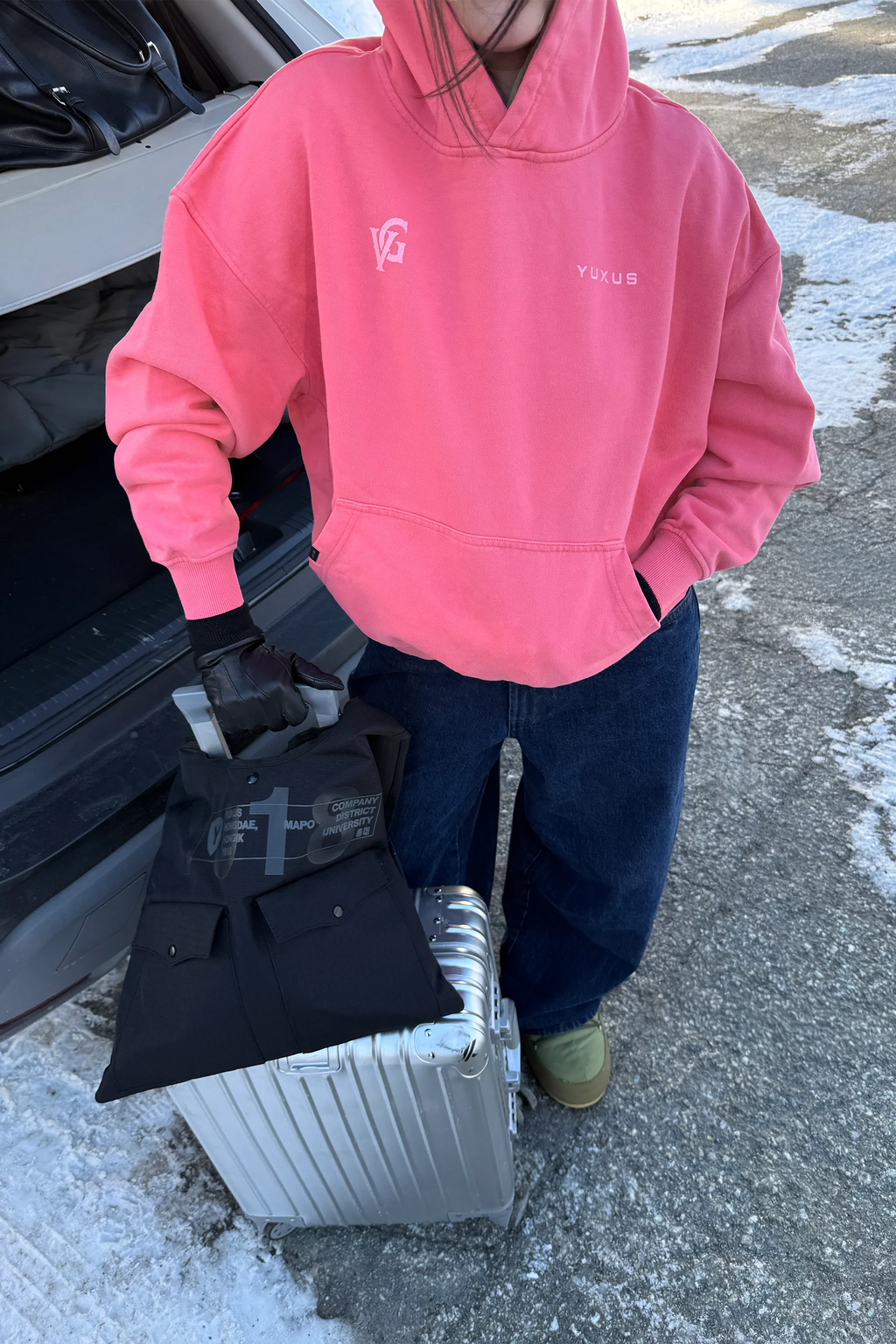 MAGENTA "VANGUARD" HOODIE