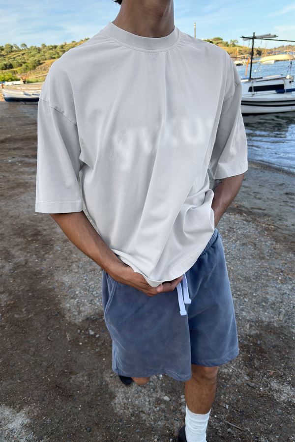 ZYAN "MEMORIES" T-SHIRT LIGHT BLUE