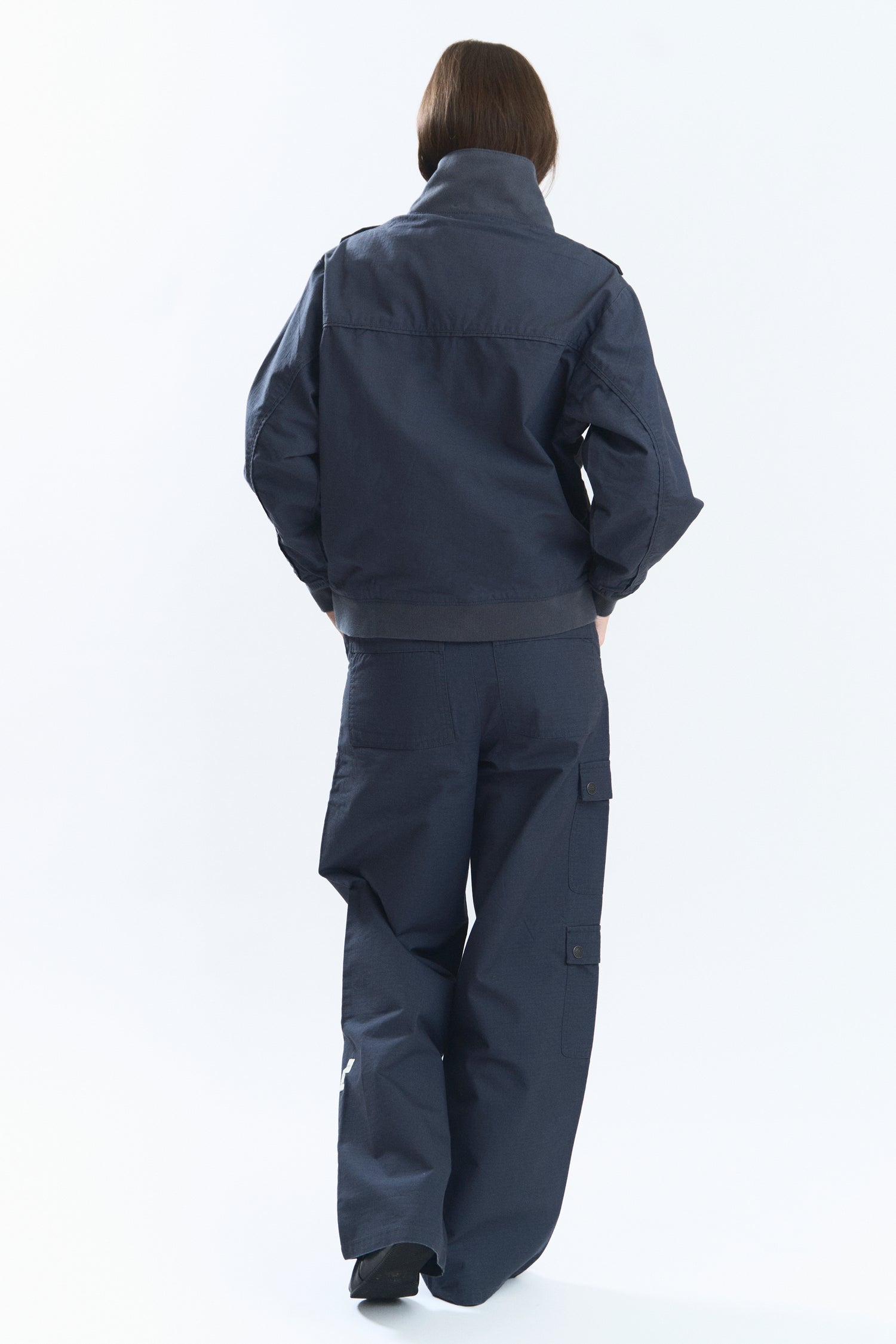 STRUCTURE PANTS NAVY