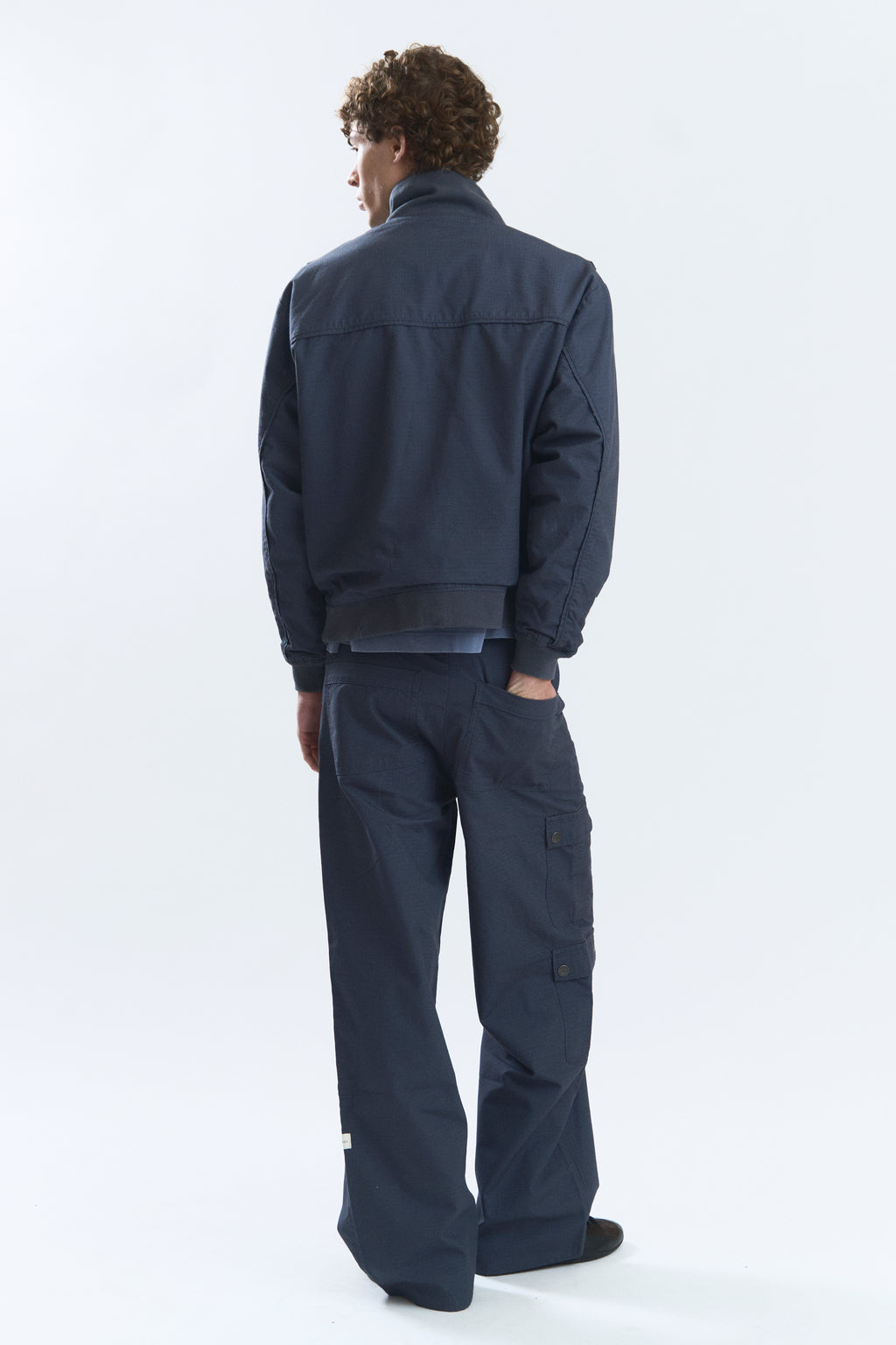 STRUCTURE PANTS NAVY