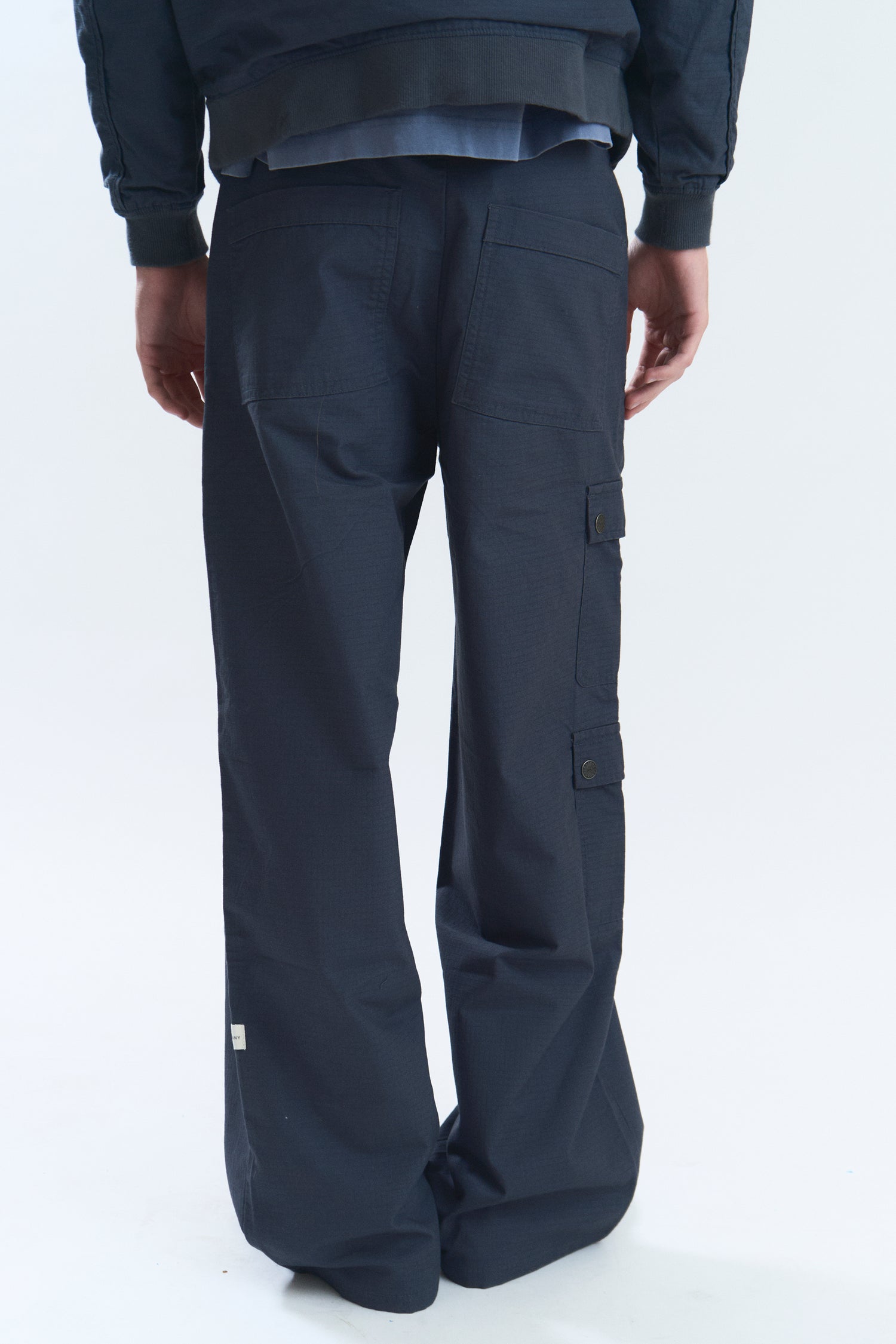 STRUCTURE PANTS NAVY