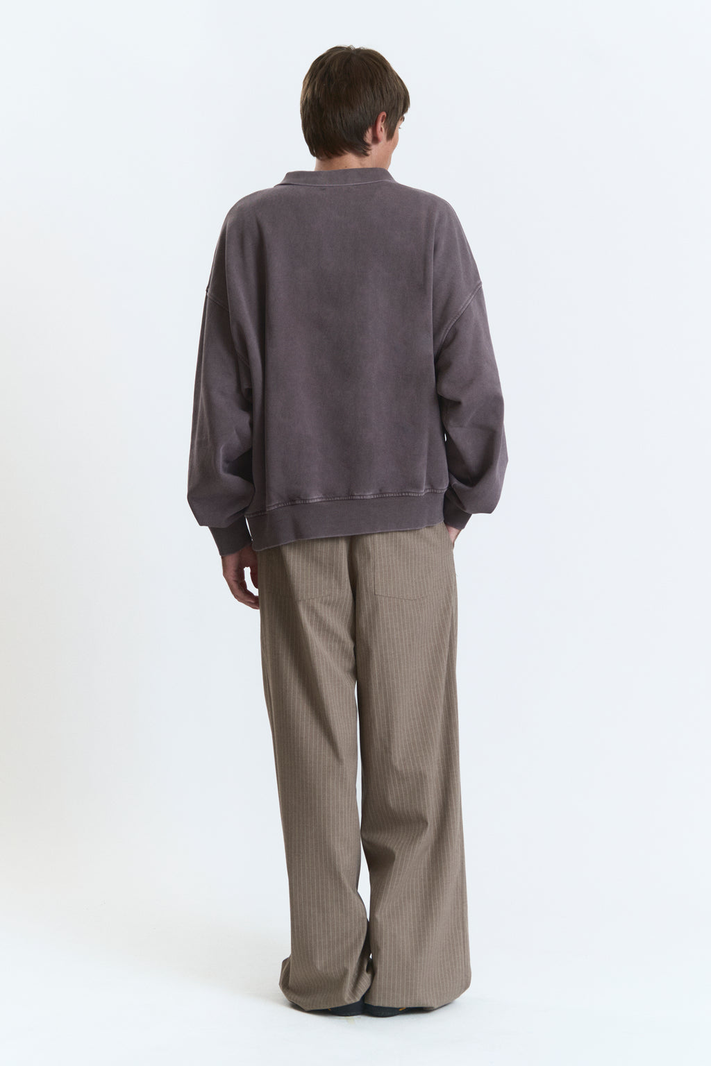 VENTRA POLO CREWNECK BROWN